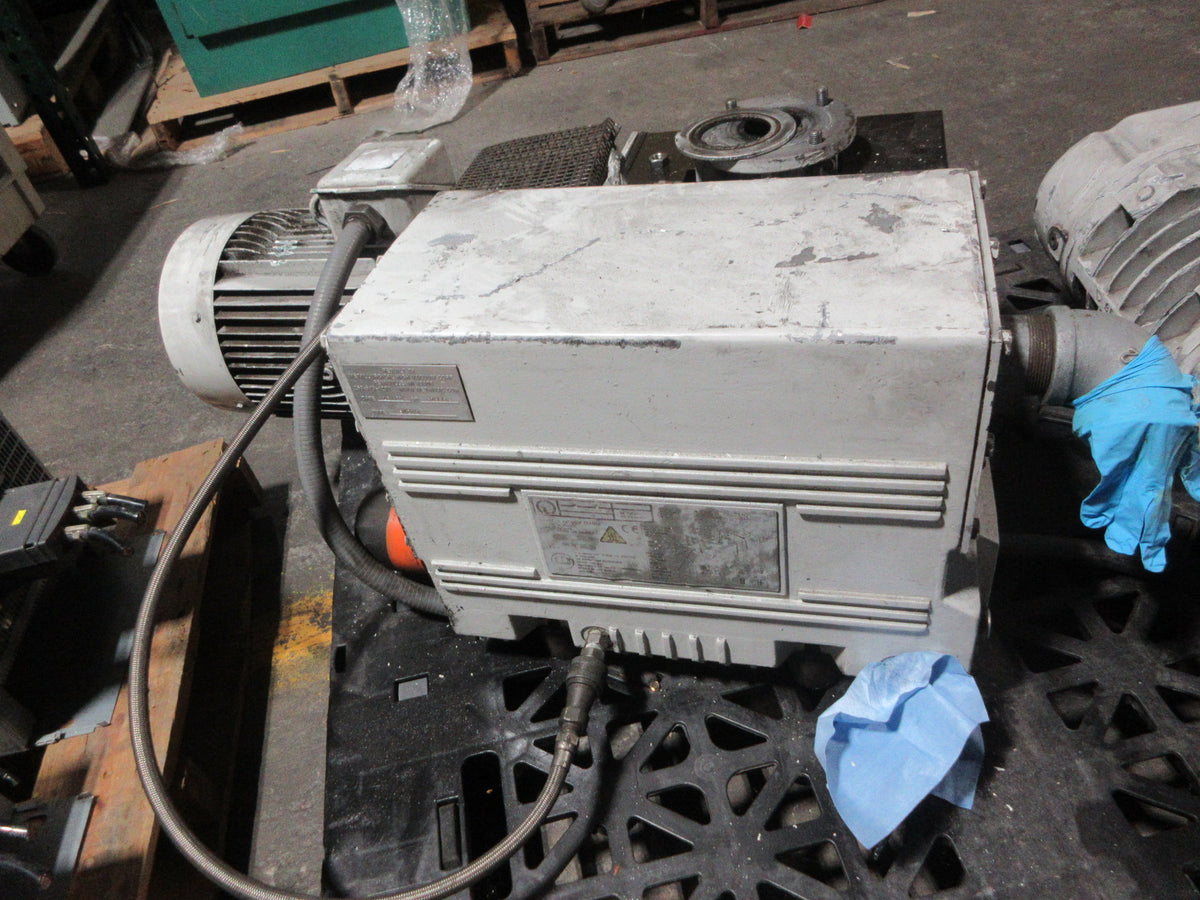 Leybold SogeVac Rotary Vane Vacuum Pump SV200 950 27 7.5HP 130 CFM Used