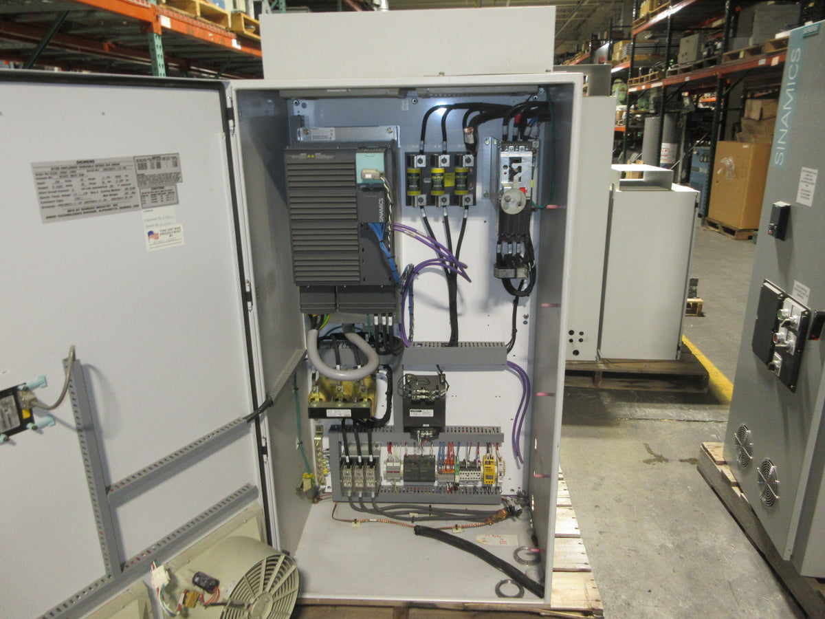 Siemens Sinamics G120 AC Drive 6SL3224-0BE33-0UA0 50HP 3Ph Used