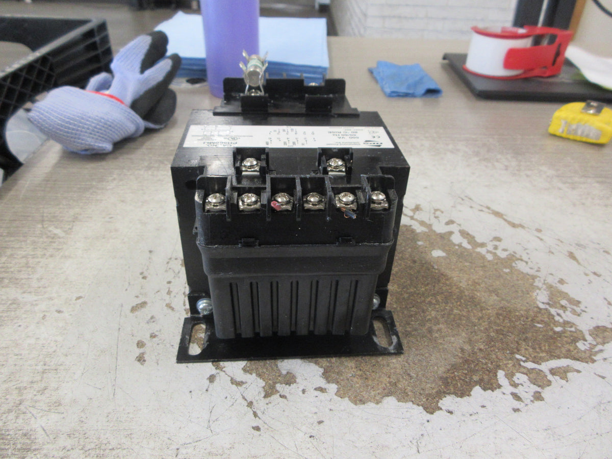 Hammond Control Transformer PH500MLI 500VA Pri: 208/230/460V Sec: 24/115V Used
