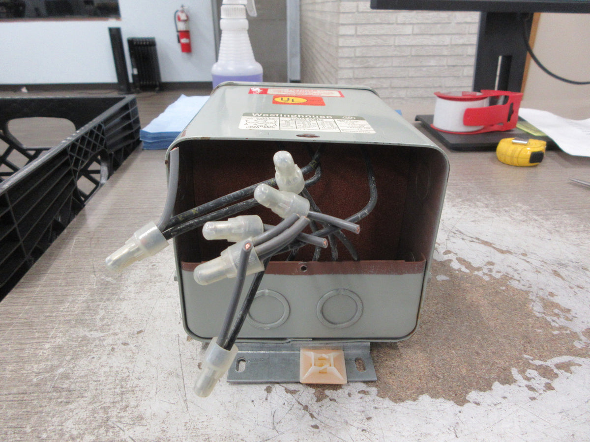 Westinghouse Type EPB Transformer 6E193 1KVA Pri: 240/480V Sec: 120/240V Used