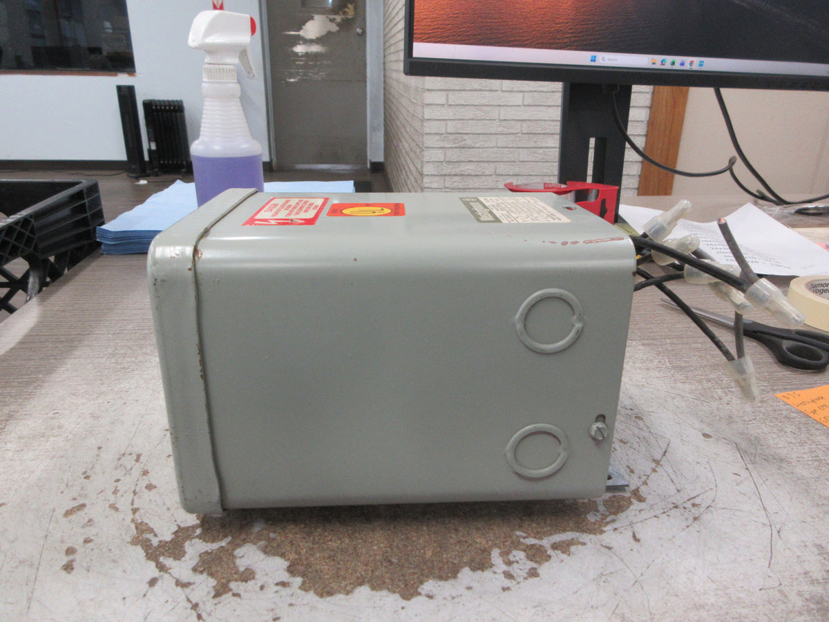 Westinghouse Type EPB Transformer 6E193 1KVA Pri: 240/480V Sec: 120/240V Used