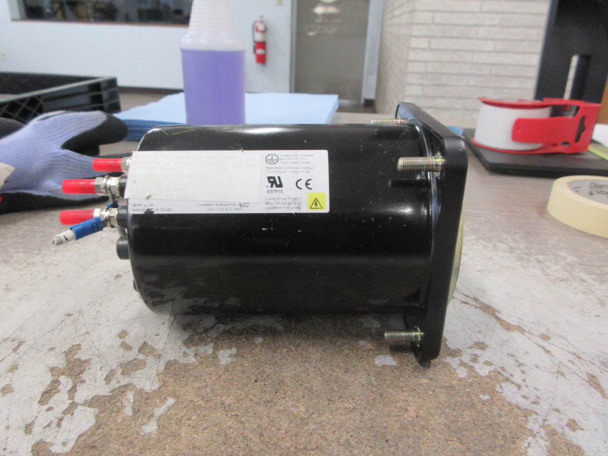 Crompton Synchroscope 077-146A-PRAE-C8-SN 120VAC 60Hz Used