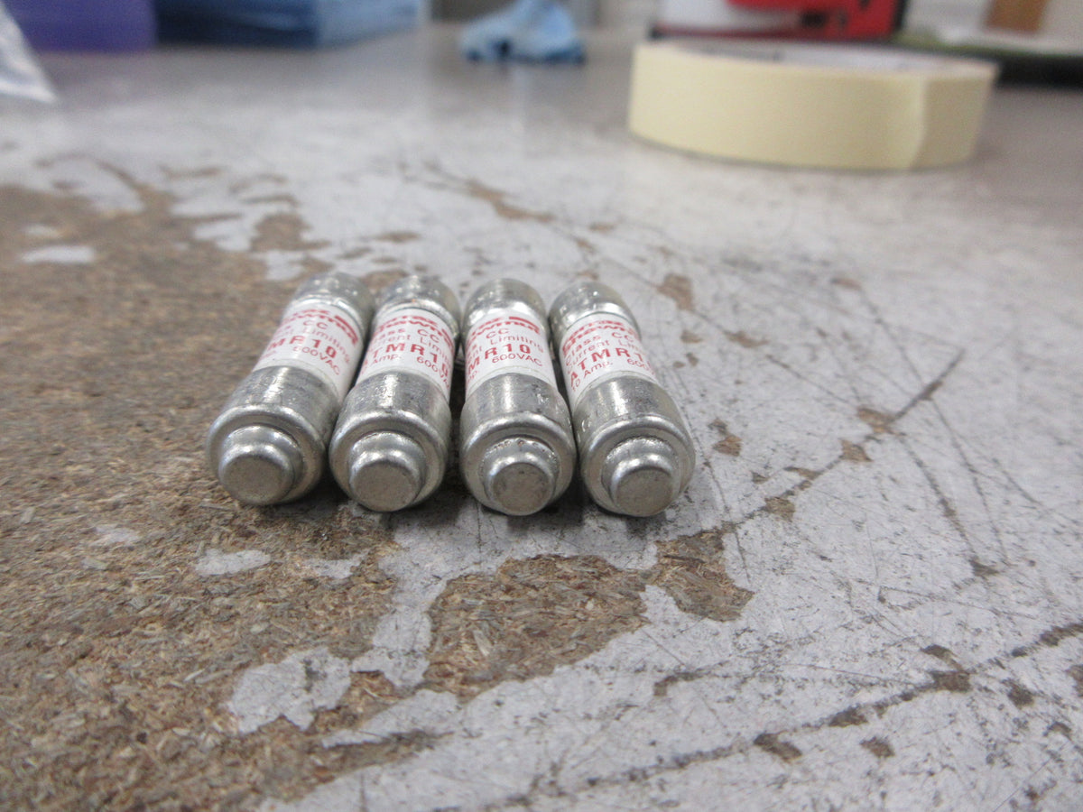 Ferraz Shawmut Fuse ATMR10 600V 10A *Lot of 4* Used