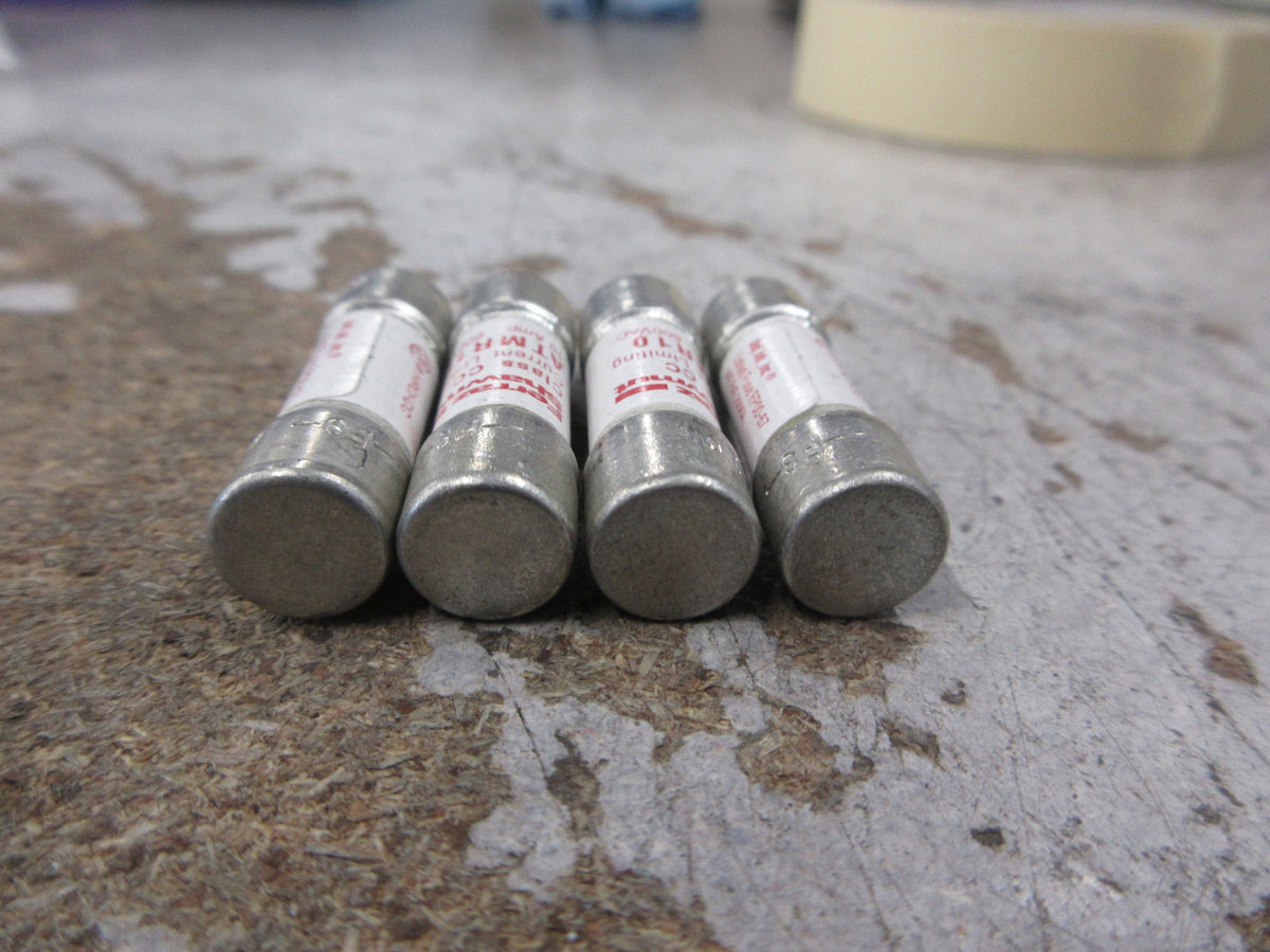 Ferraz Shawmut Fuse ATMR10 600V 10A *Lot of 4* Used
