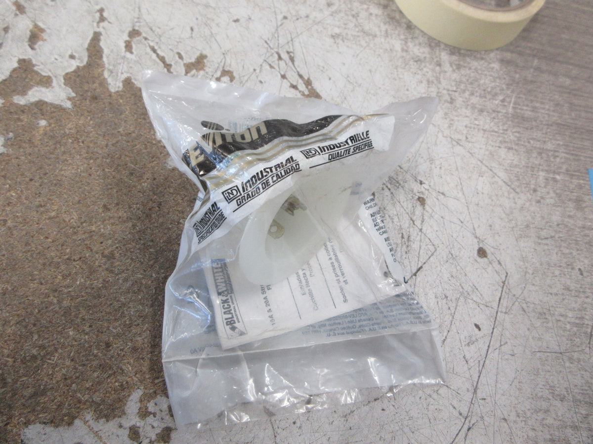 Leviton Flanged Inlet 15378-00C 20A 125V Nema 5-20P *No Box* New Surplus