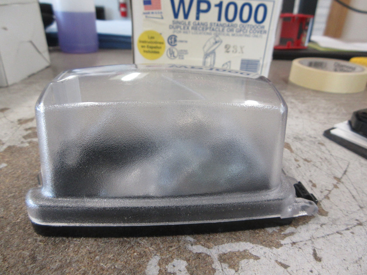 Intermatic Outdoor Duplex Receptacle Cover WP1000 Single-Gang New Surplus