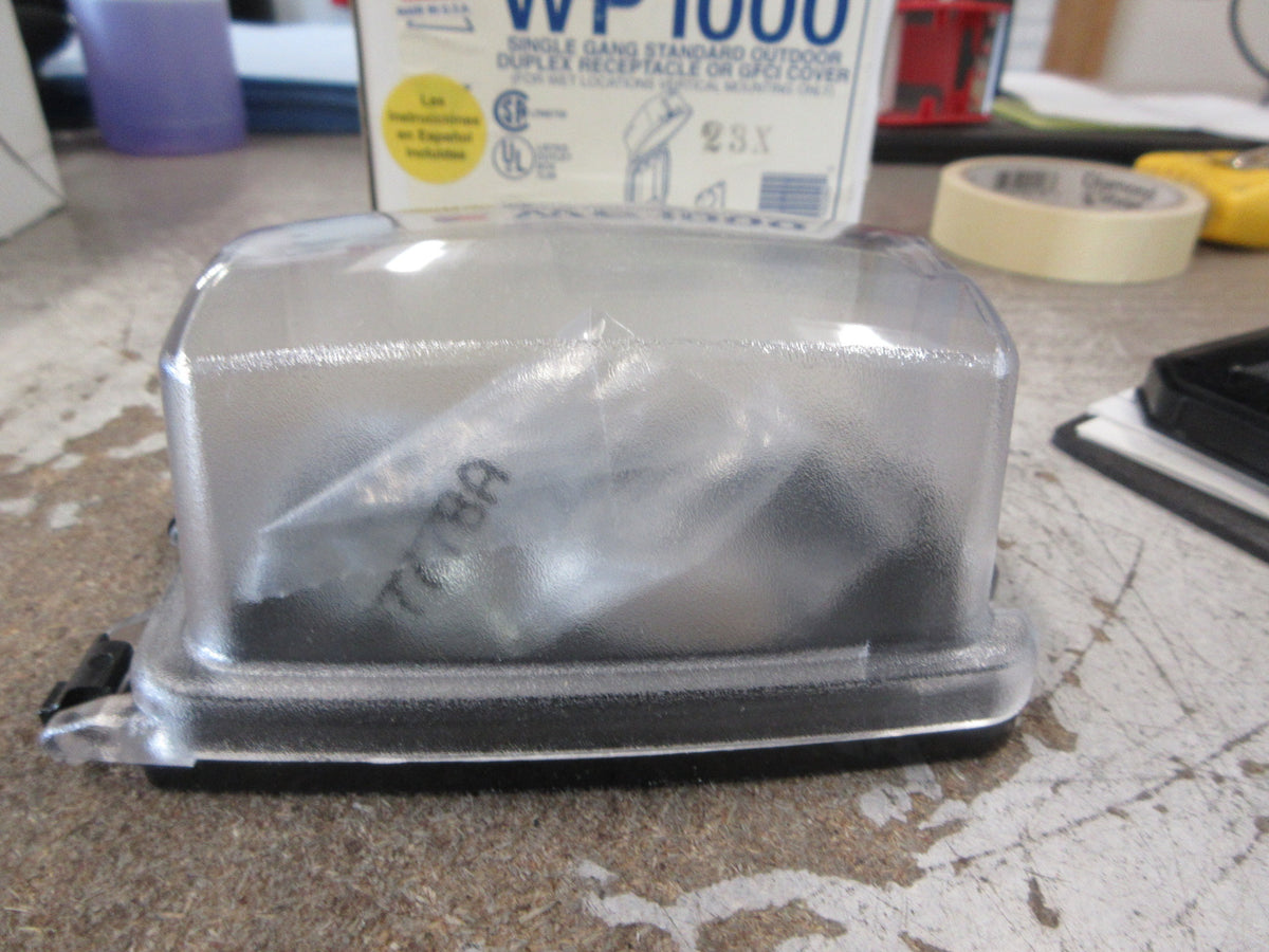 Intermatic Outdoor Duplex Receptacle Cover WP1000 Single-Gang New Surplus