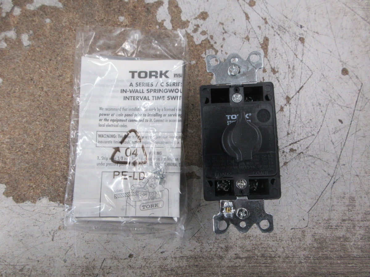 Tork In-Wall Springwound Timer C560MH Range: 0-60min New Surplus