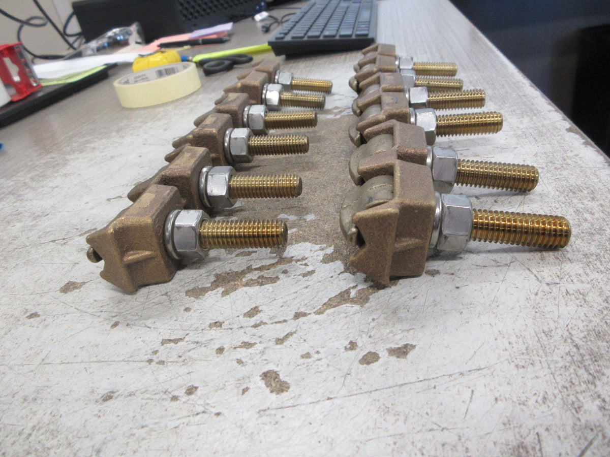 Hubbell Bronze Bolted Tap Lug Terminal TLD52L #2-350MCM *Box of 6* New Surplus