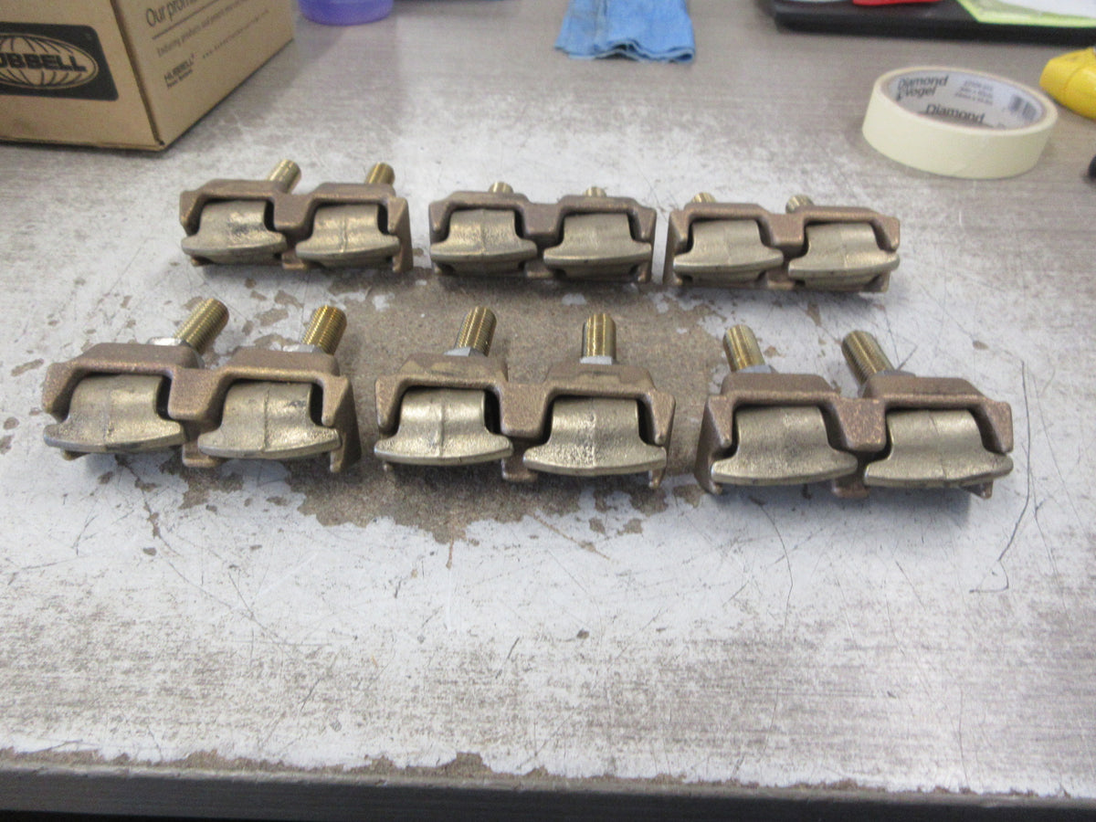 Hubbell Bronze Bolted Tap Lug Terminal TLD52L #2-350MCM *Box of 6* New Surplus