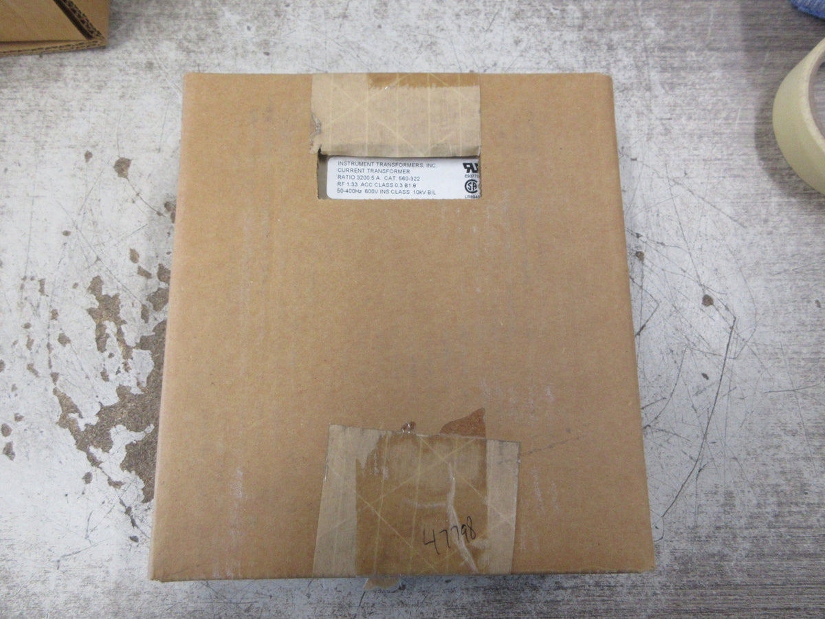 Instrument Transformers Current Transformer 560-322 Ratio 3200:5A New Surplus