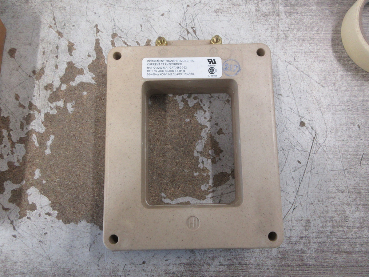 Instrument Transformers Current Transformer 560-322 Ratio 3200:5A New Surplus