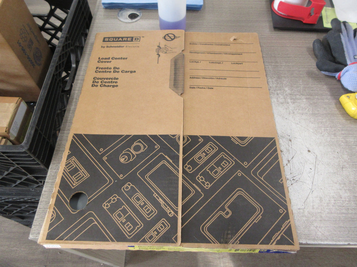Square D Cover Assembly QOC20U100F Ser. S01 Flush Mount New Surplus