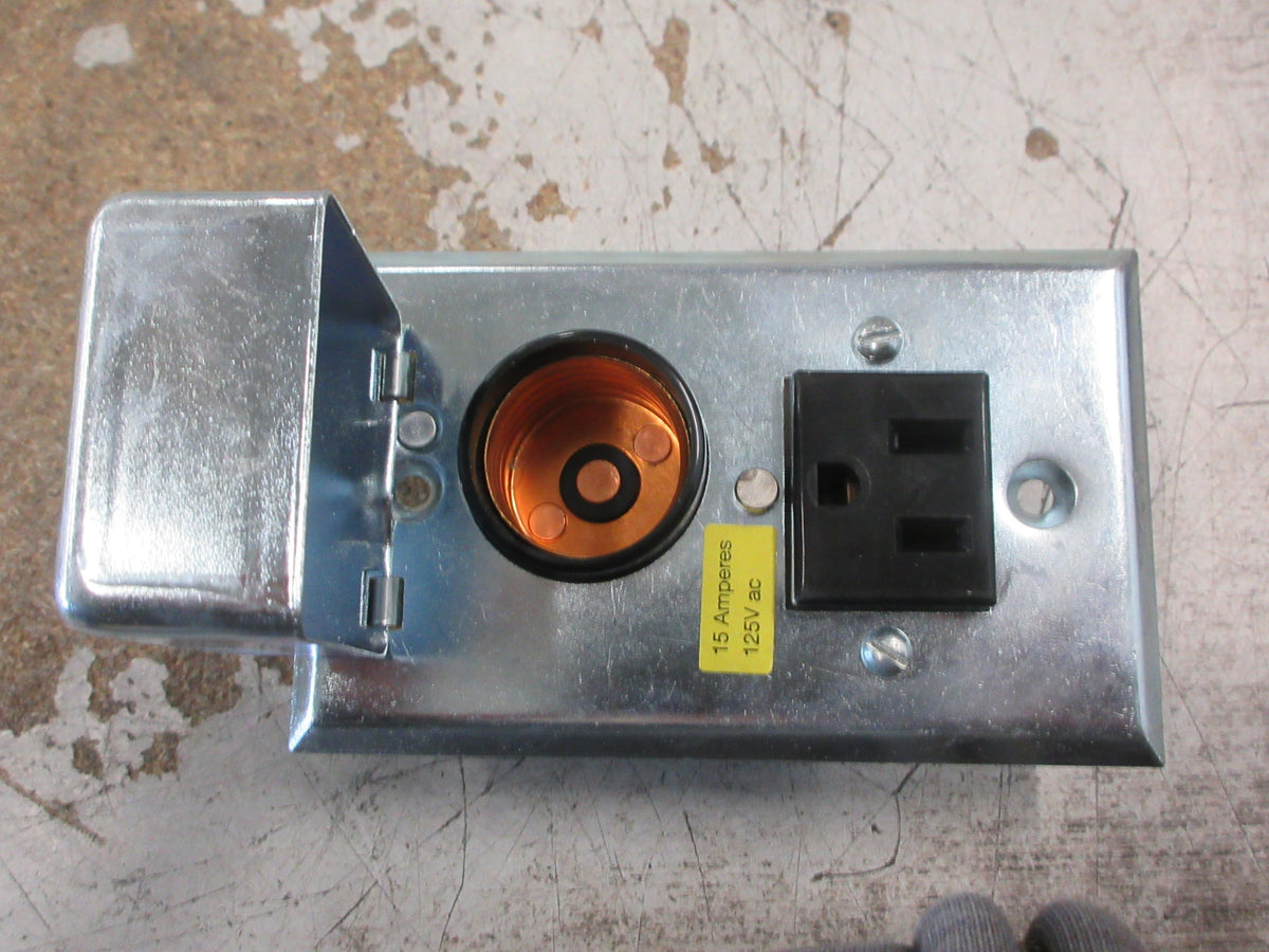 Bussmann Buss Fusetron Fuseholder & Receptacle Box-Cover Unit SRW New Surplus