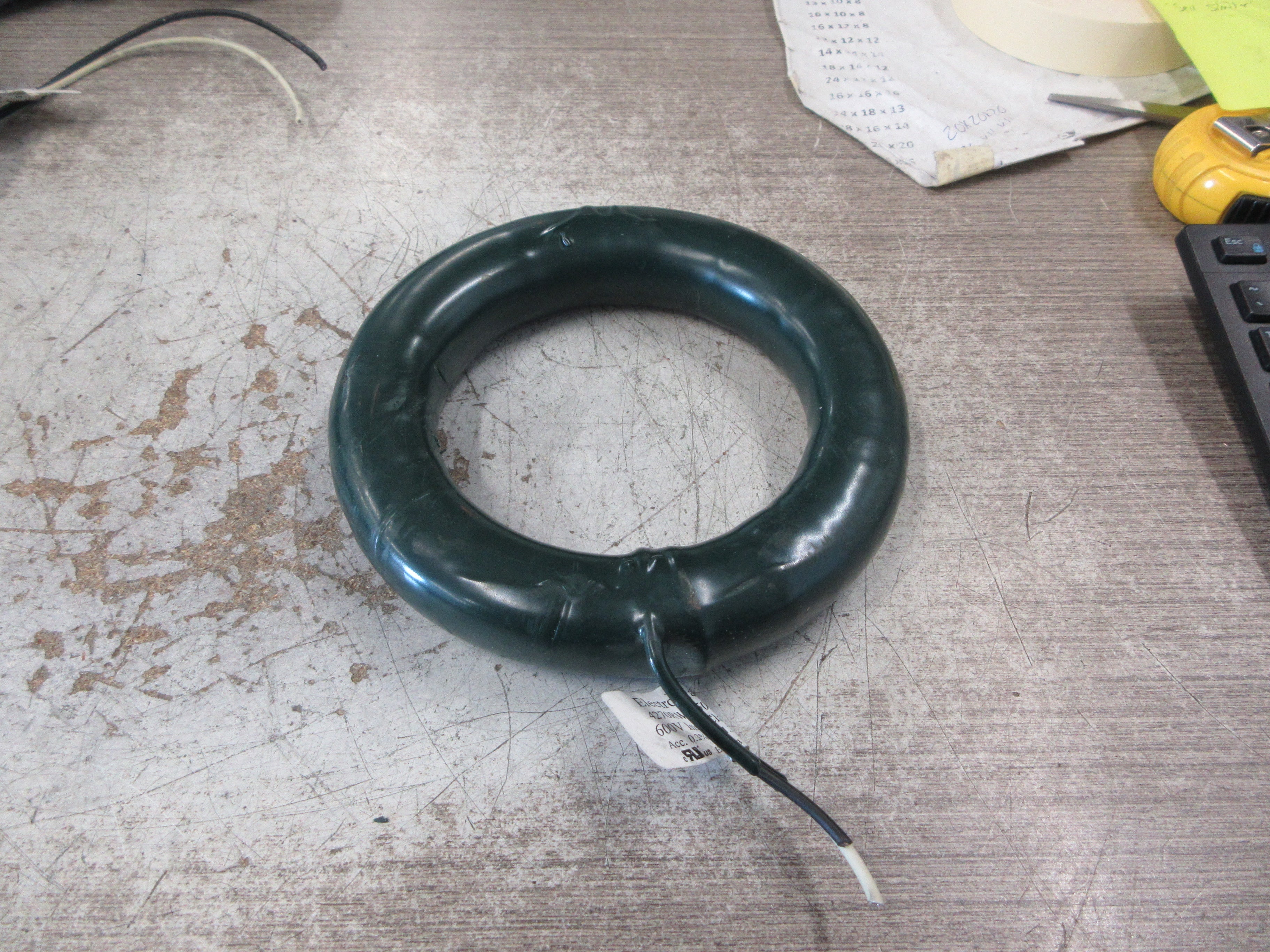 ElectroMagnetic Corp. Current Transformer 4270RW-1500 Ratio 1500 : 5A 600V
