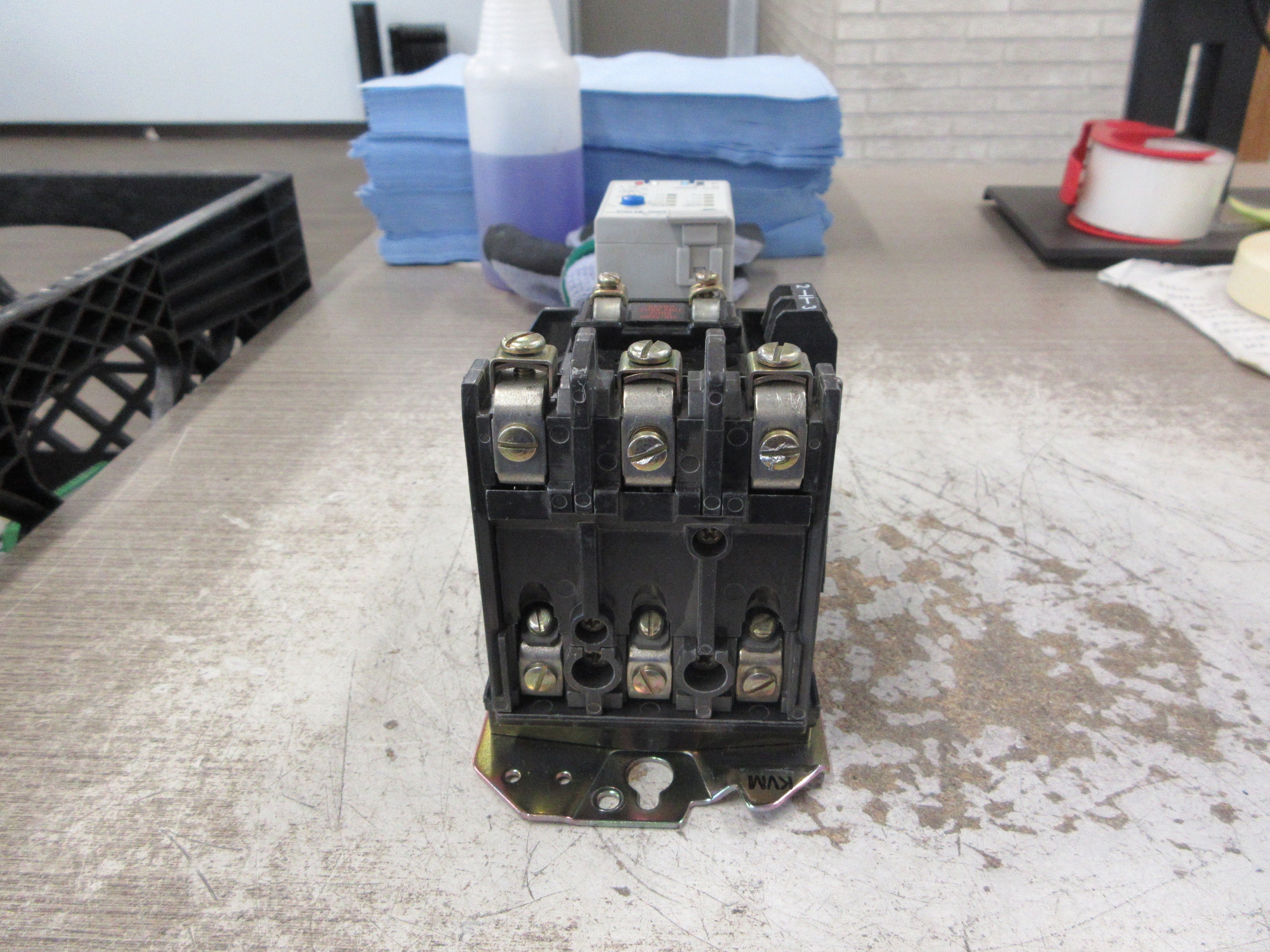 Allen-Bradley Size 1 Starter 509-BOD-XX/592-EC2CC 115-120V Coil Trip: 5-25A Used