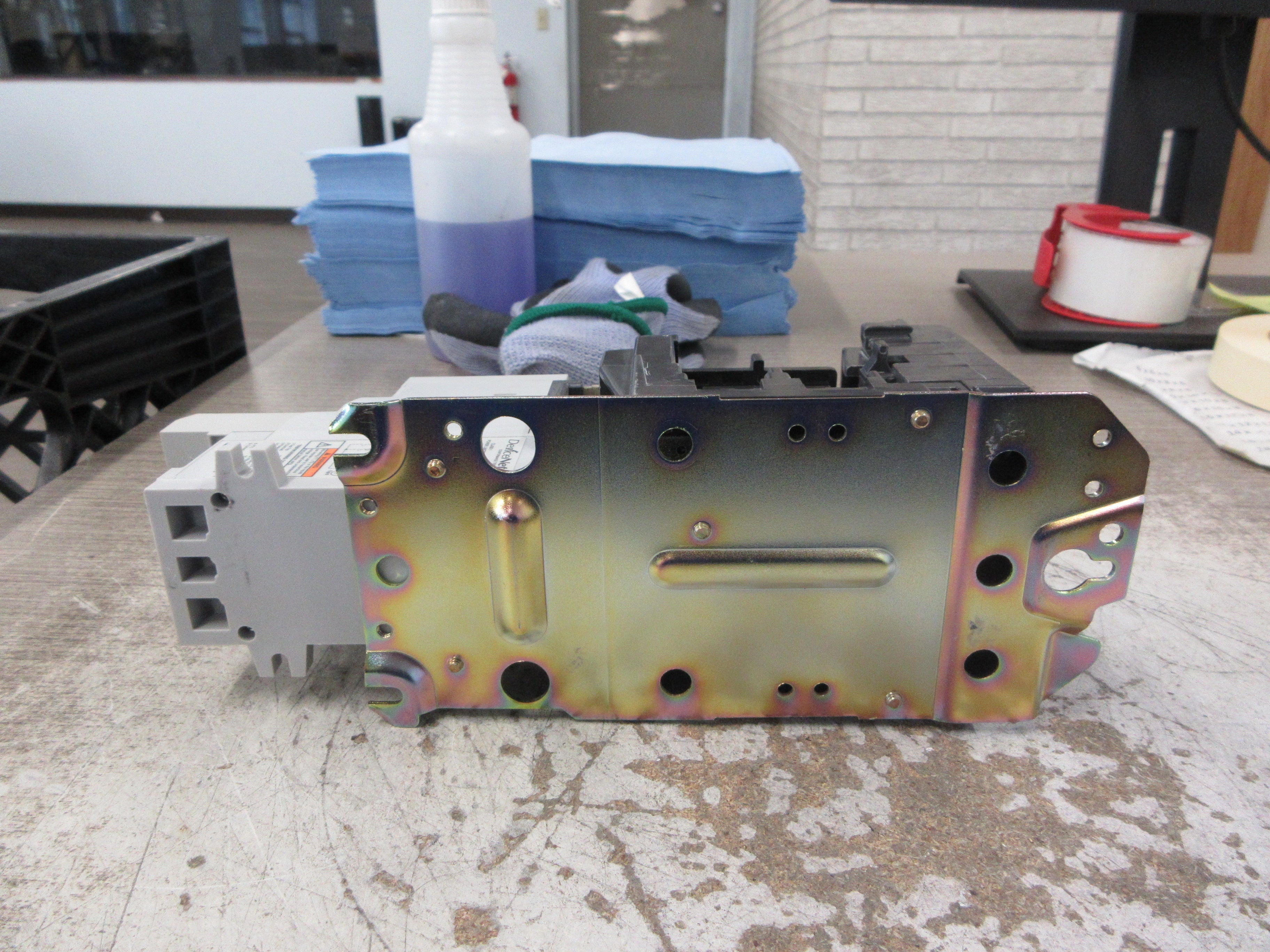 Allen-Bradley Size 1 Starter 509-BOD-XX/592-EC2CC 115-120V Coil Trip: 5-25A Used