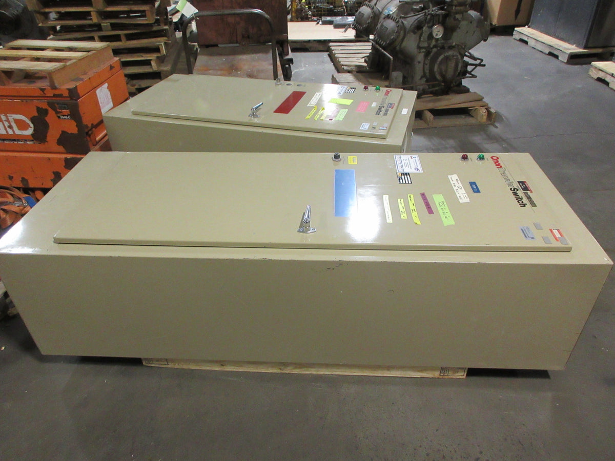 McGraw-Edison Onan Automatic Transfer Switch OTBCA400-4XU/3101F 400A Used