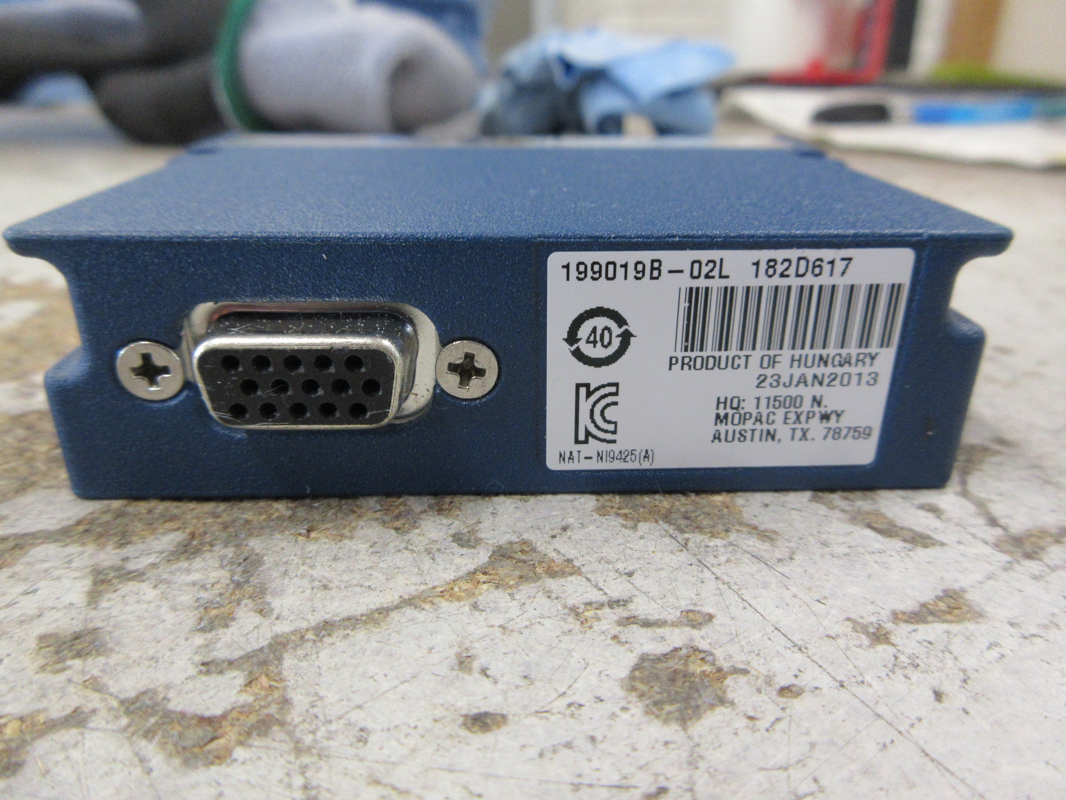National Instruments NI 9425 Sinking Digital Input Module 199019B-02L 32-Ch Used