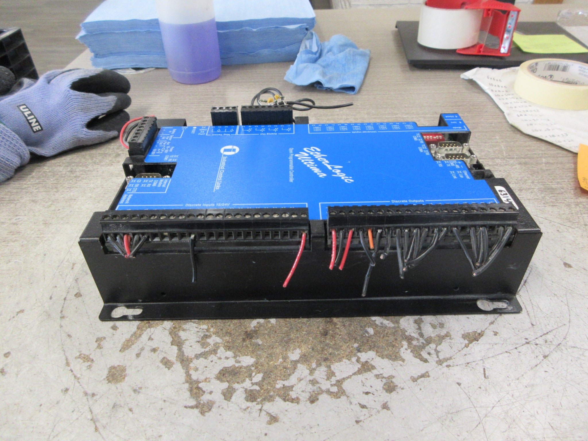 Industrial Control Links EtherLogic Ultima Open Programmable Controller Used
