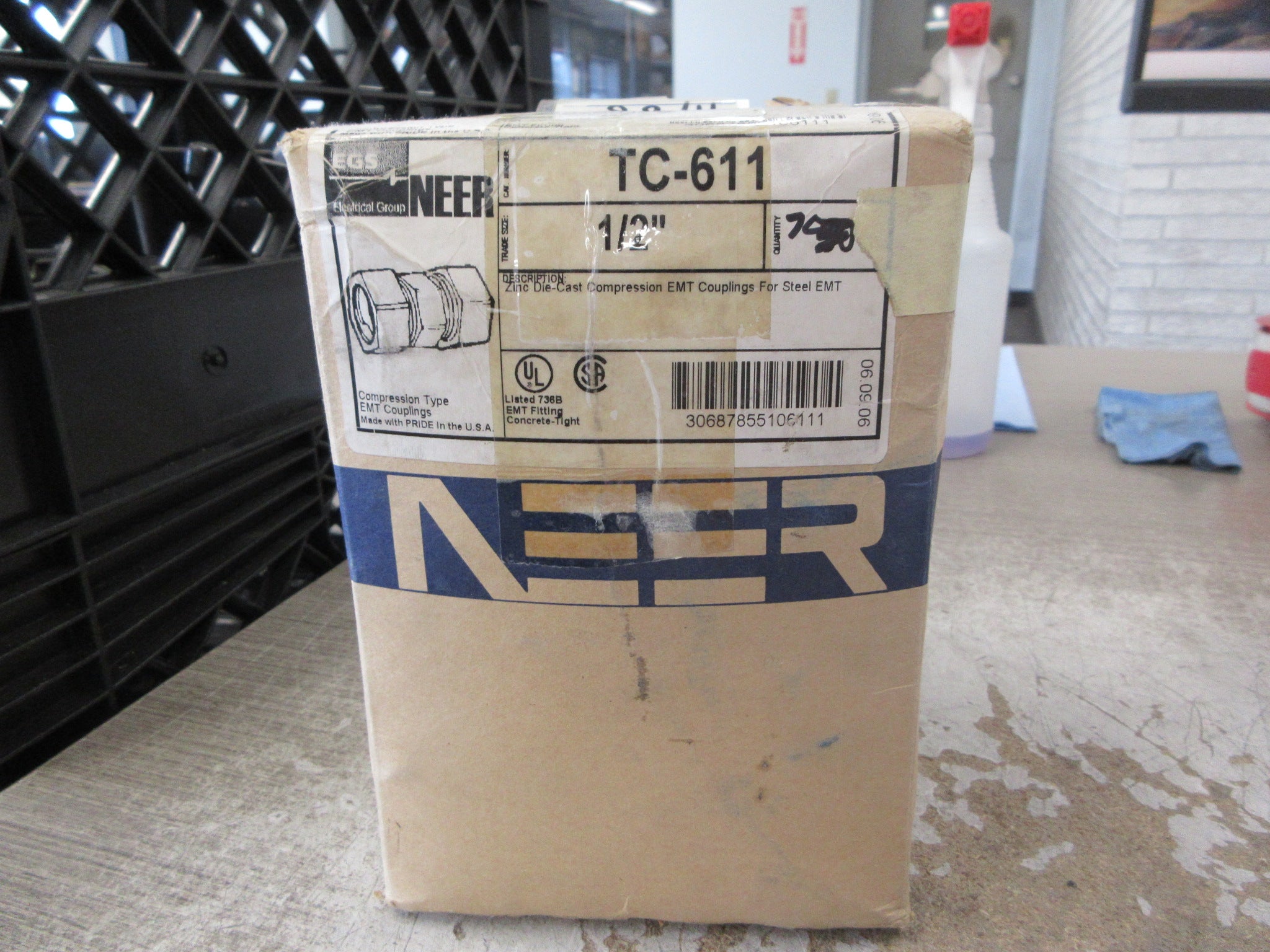 EGS NEER Compression EMT Couplings TC-611 1/2" *Box of 70* New Surplus
