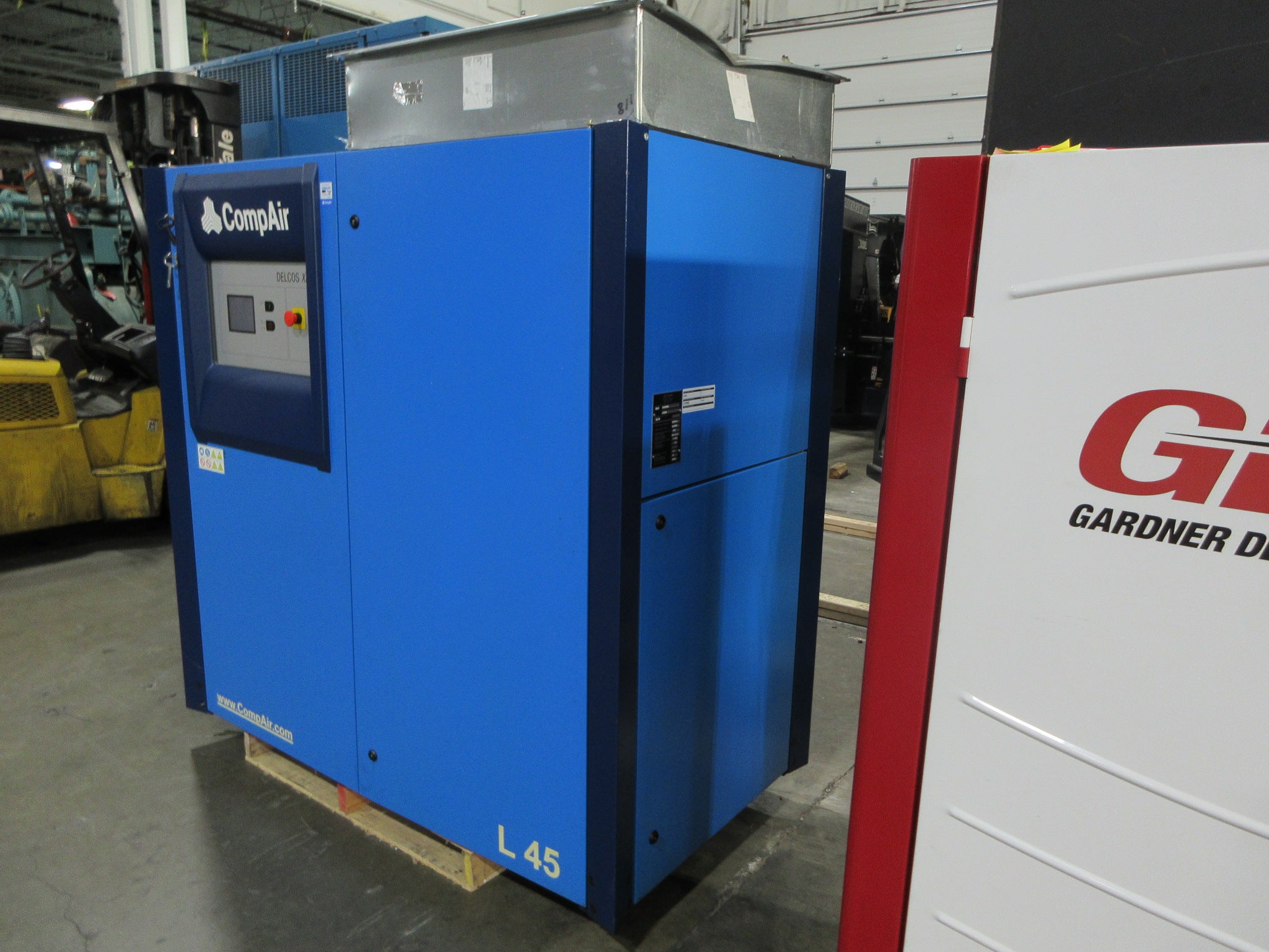 CompAir Tankless Rotary Screw Compressor LFR3A 60HP 3600RPM 130 PSIG 460V Used