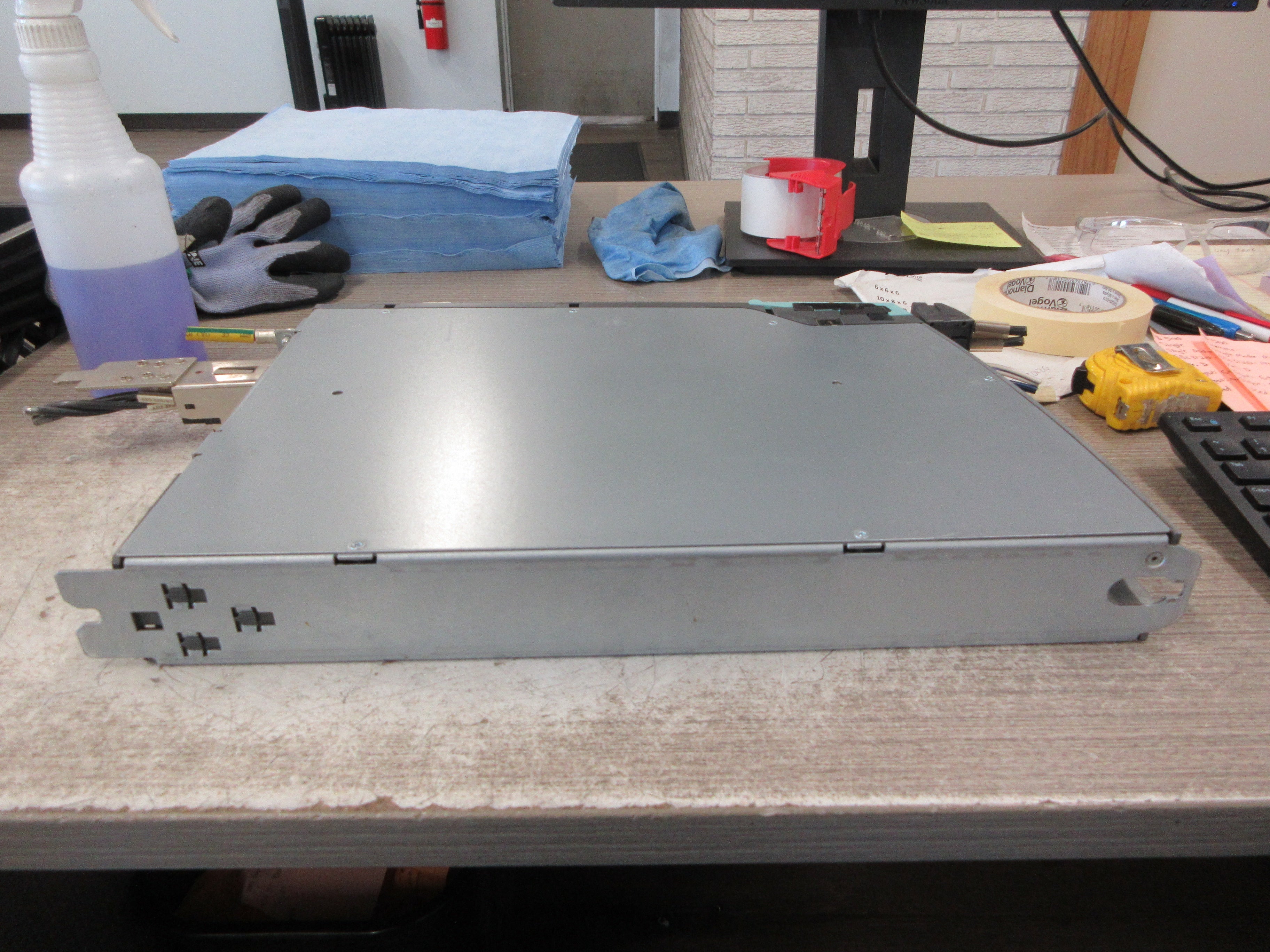 Siemens Single Motor Module 6SL3120-1TE21-8AA3 Ver. D Input: 600VDC Used