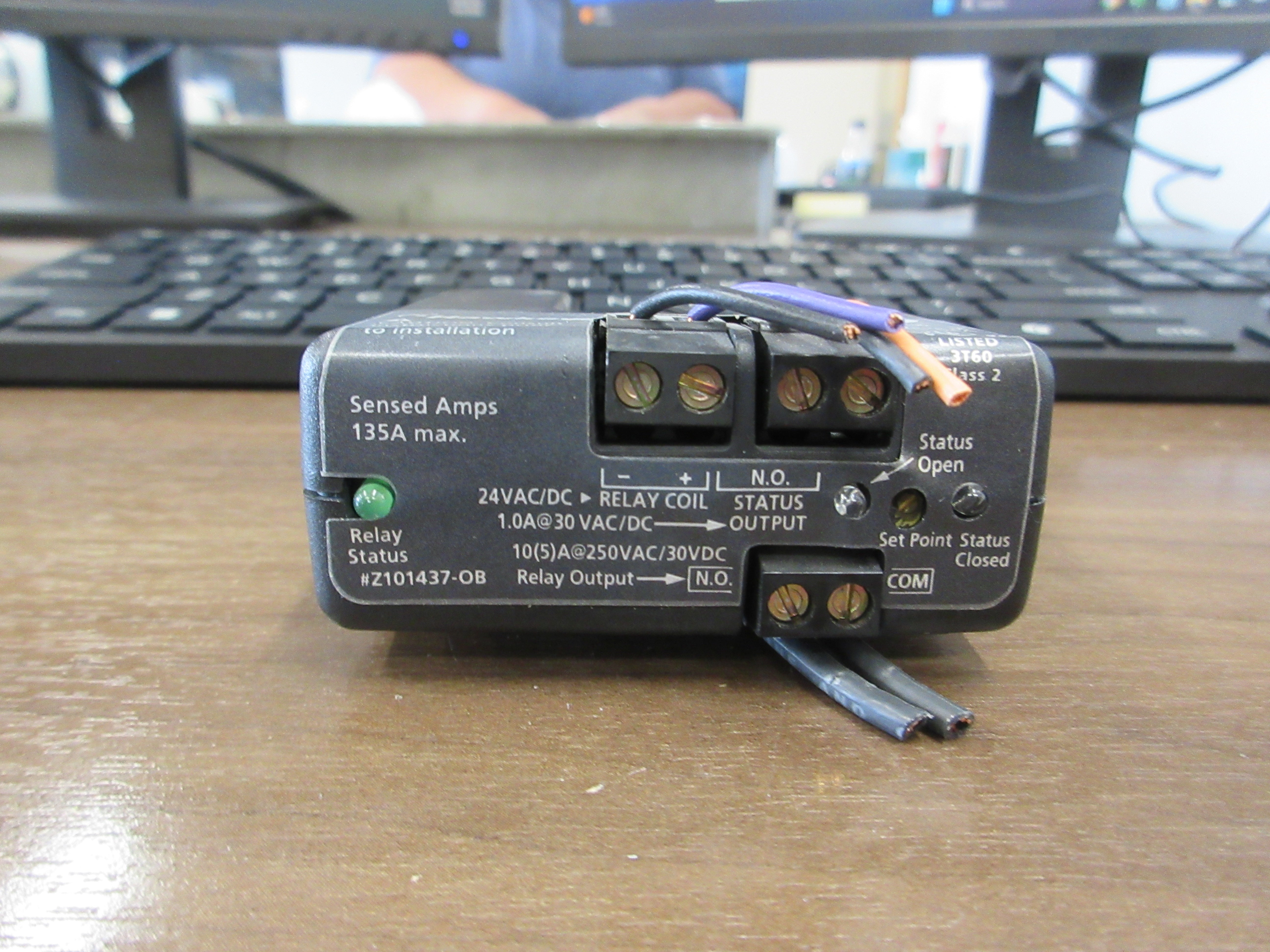 Veris Hawkeye 938 Current Switch H938 135 A Spnsed Used