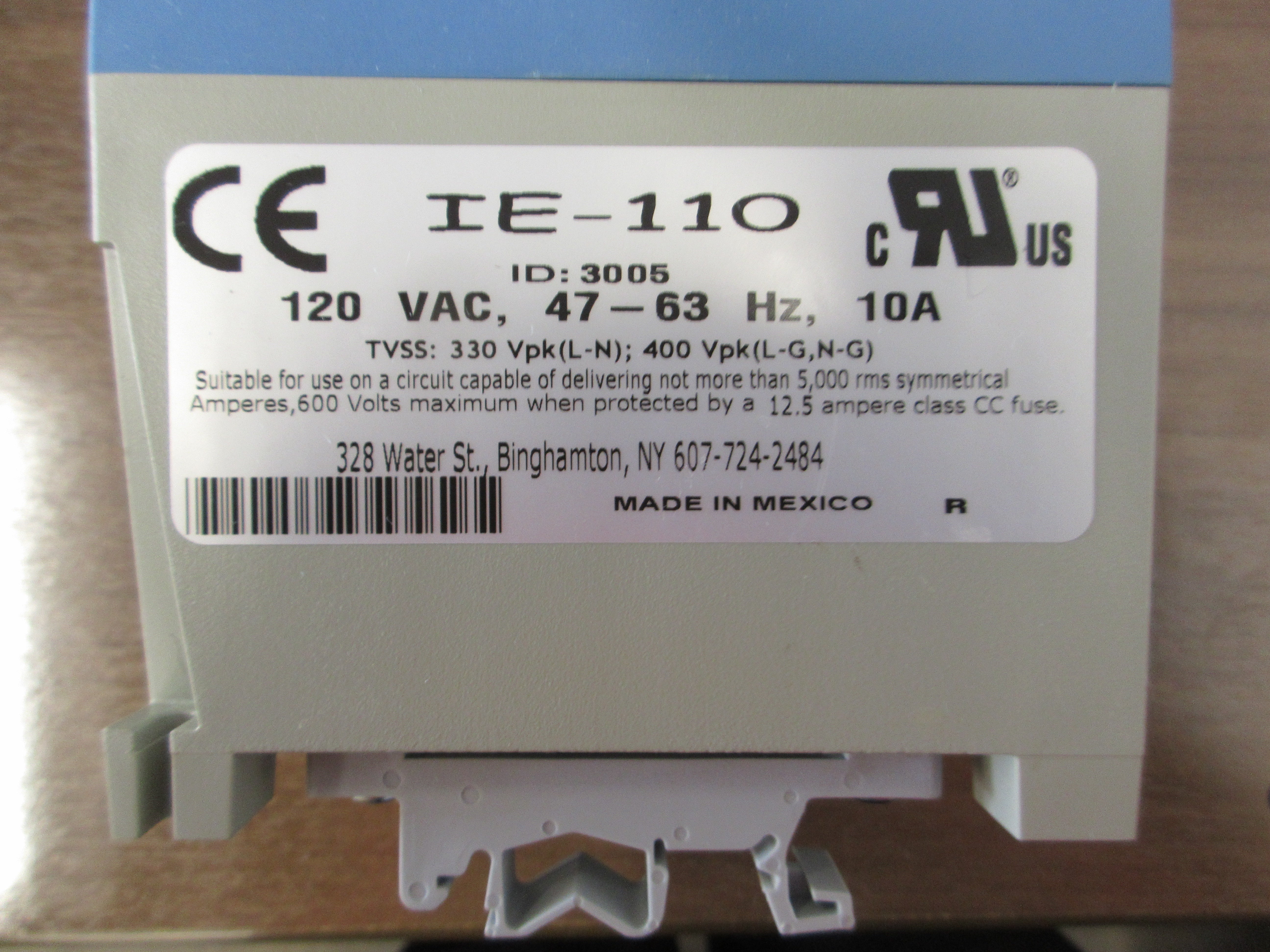 Control Concepts Islatrol Elite Active Tracking Filter IF-110 120V Used
