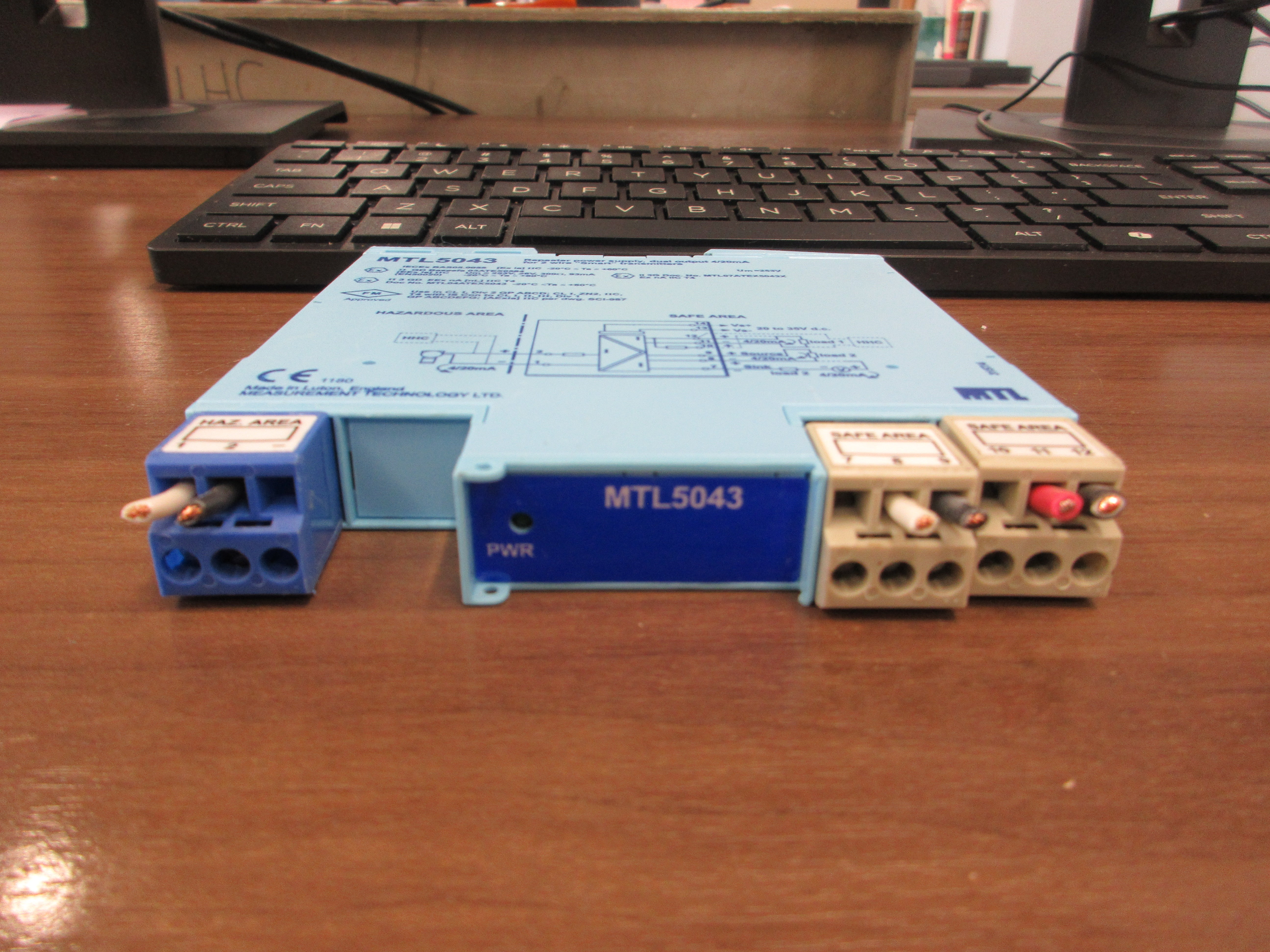 MTL Repeater Power Supply MTL 5043 Dual Output 4/20 MA Used