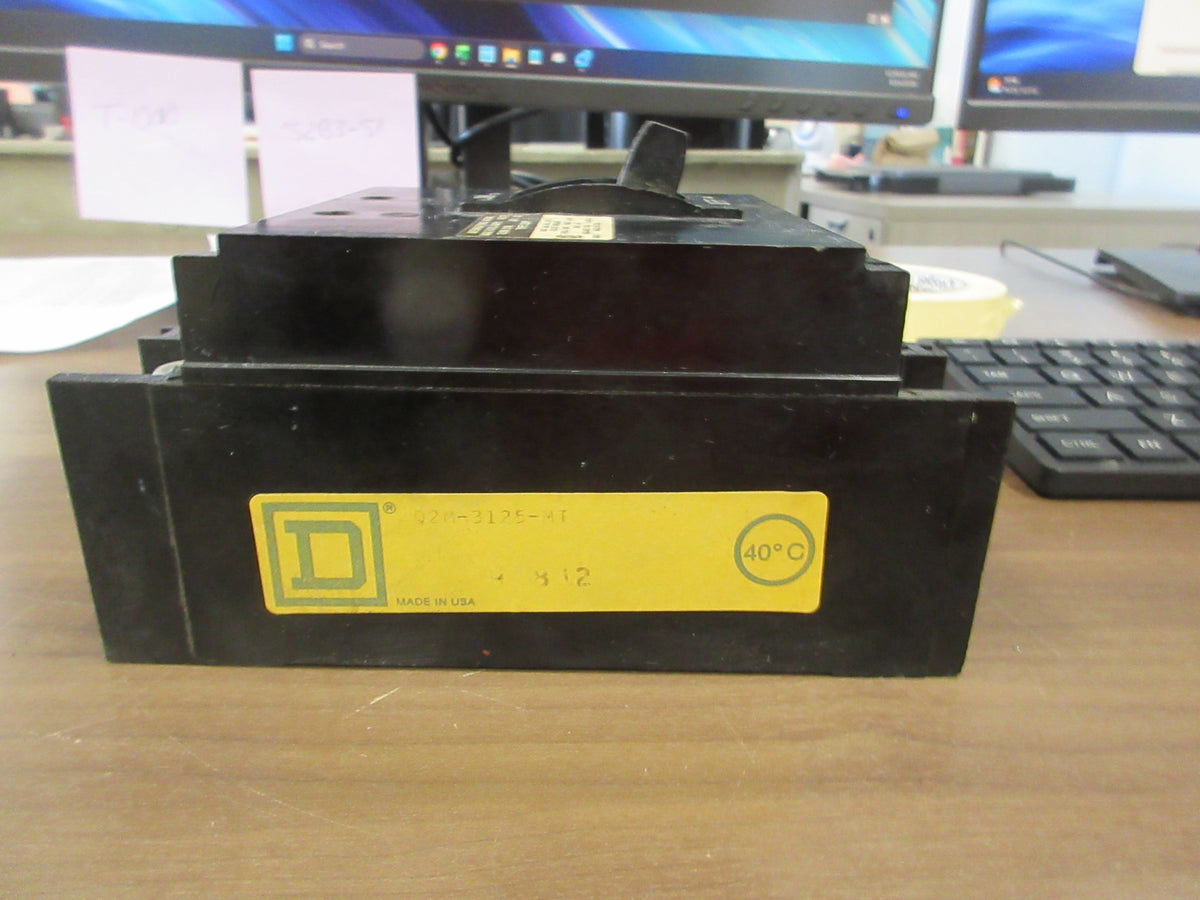 Square D Circuit Breaker Q2M3125MT 125A 240V 3P Used