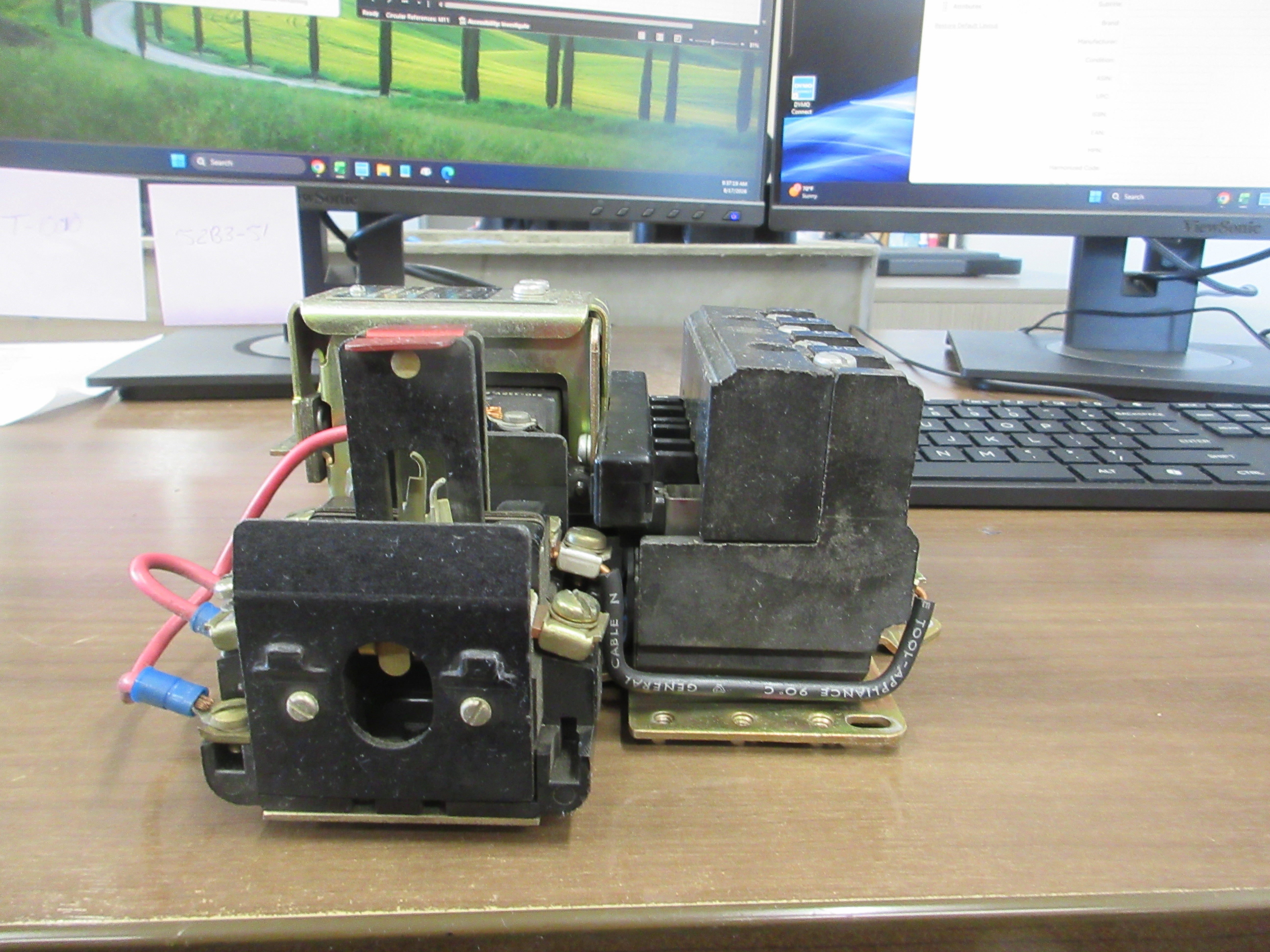 Square D Size 1 Starter 8536 CO 3 S 110-115V COI9L 600V Used