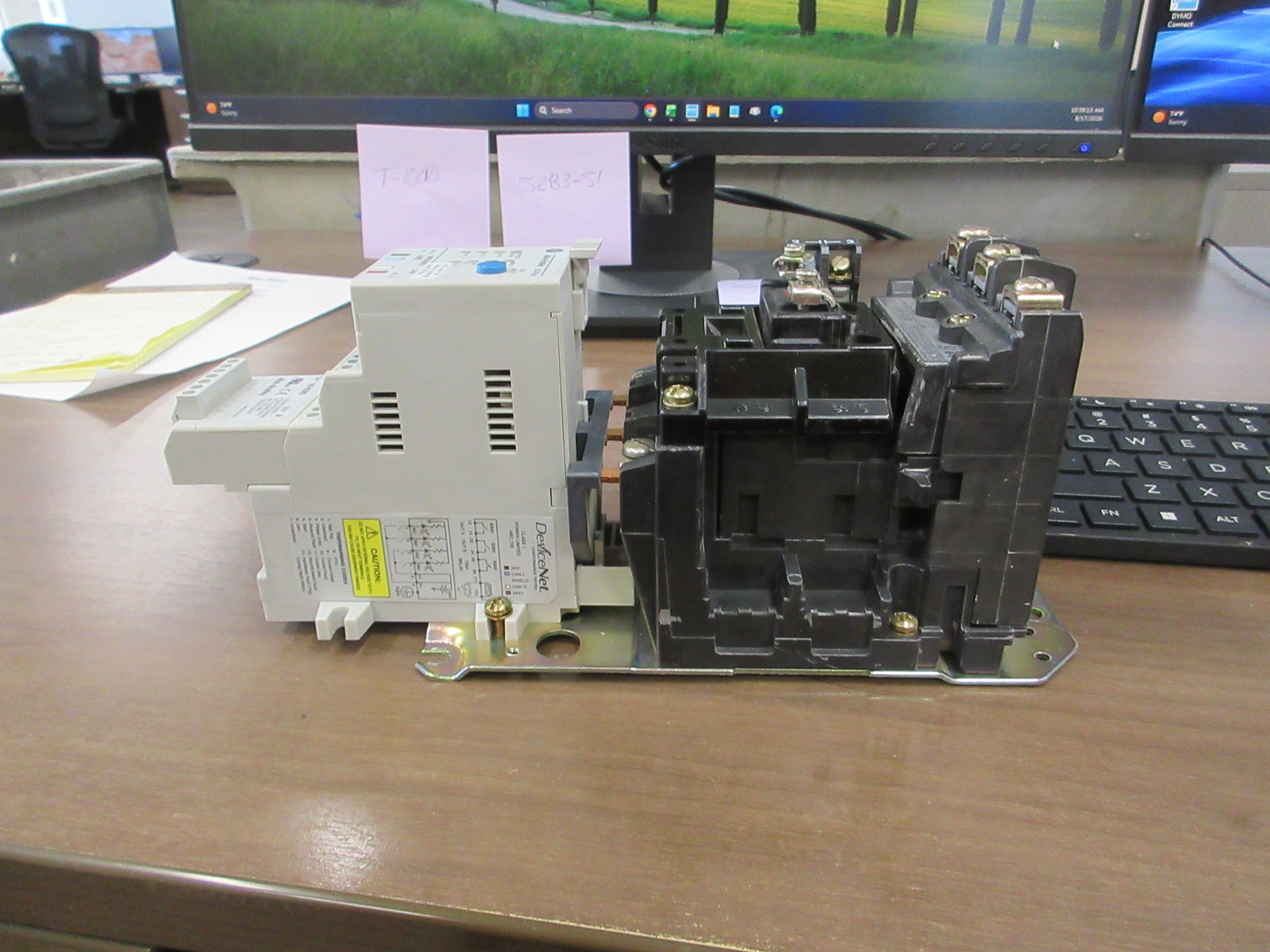 Allen- Bradley Size 1 Starter 509-BOD-XXX / 592-EC 2BC 115-120V Coil Used
