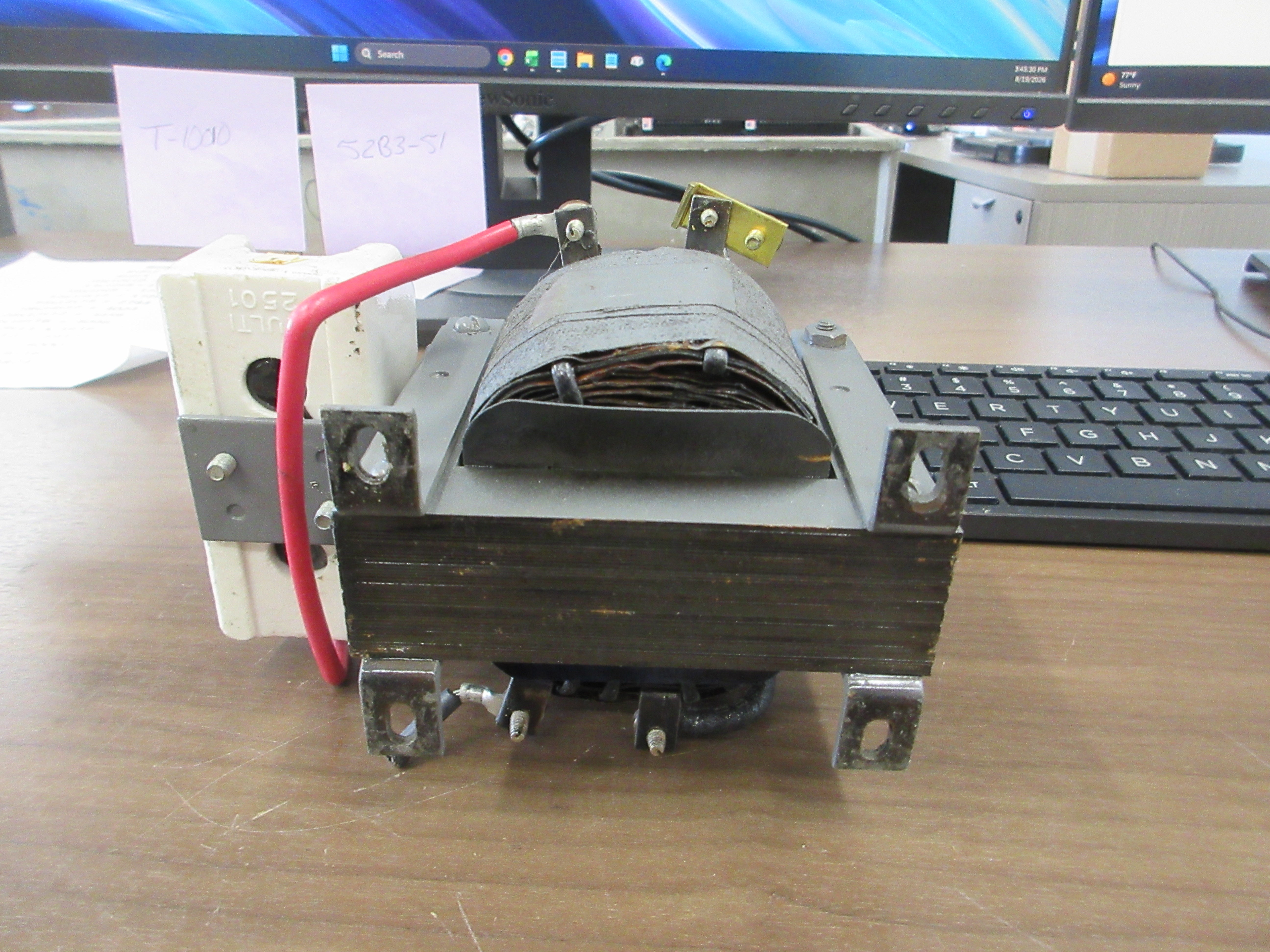Square D Transformer 9070 AA0-50 50V.A Pri: 220/44V Sec: 110V 50-60Hz Used