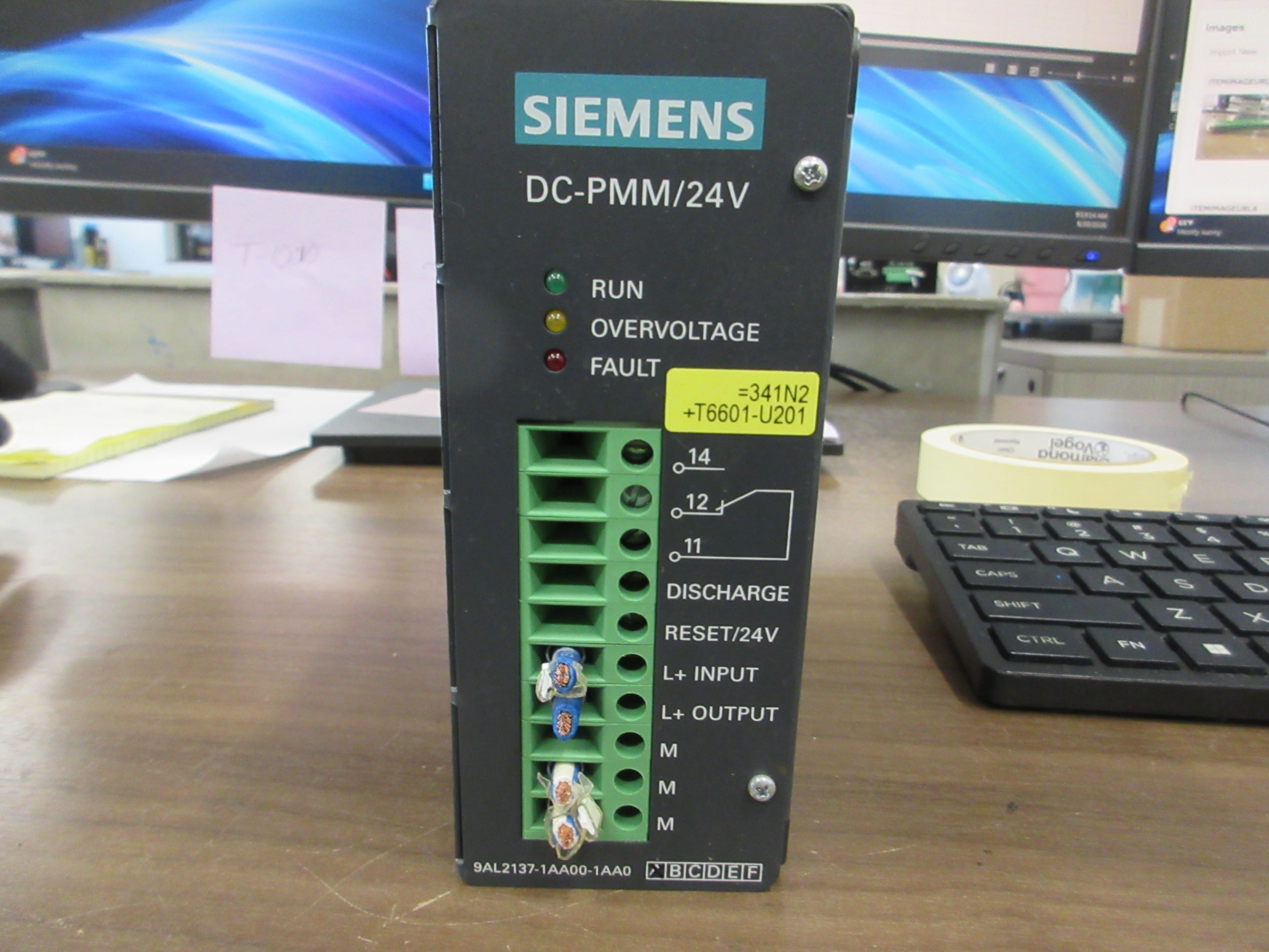 Siemens DC-PMM/24V Power management Module 9AL2137-1AA00-1AA0 24V Used