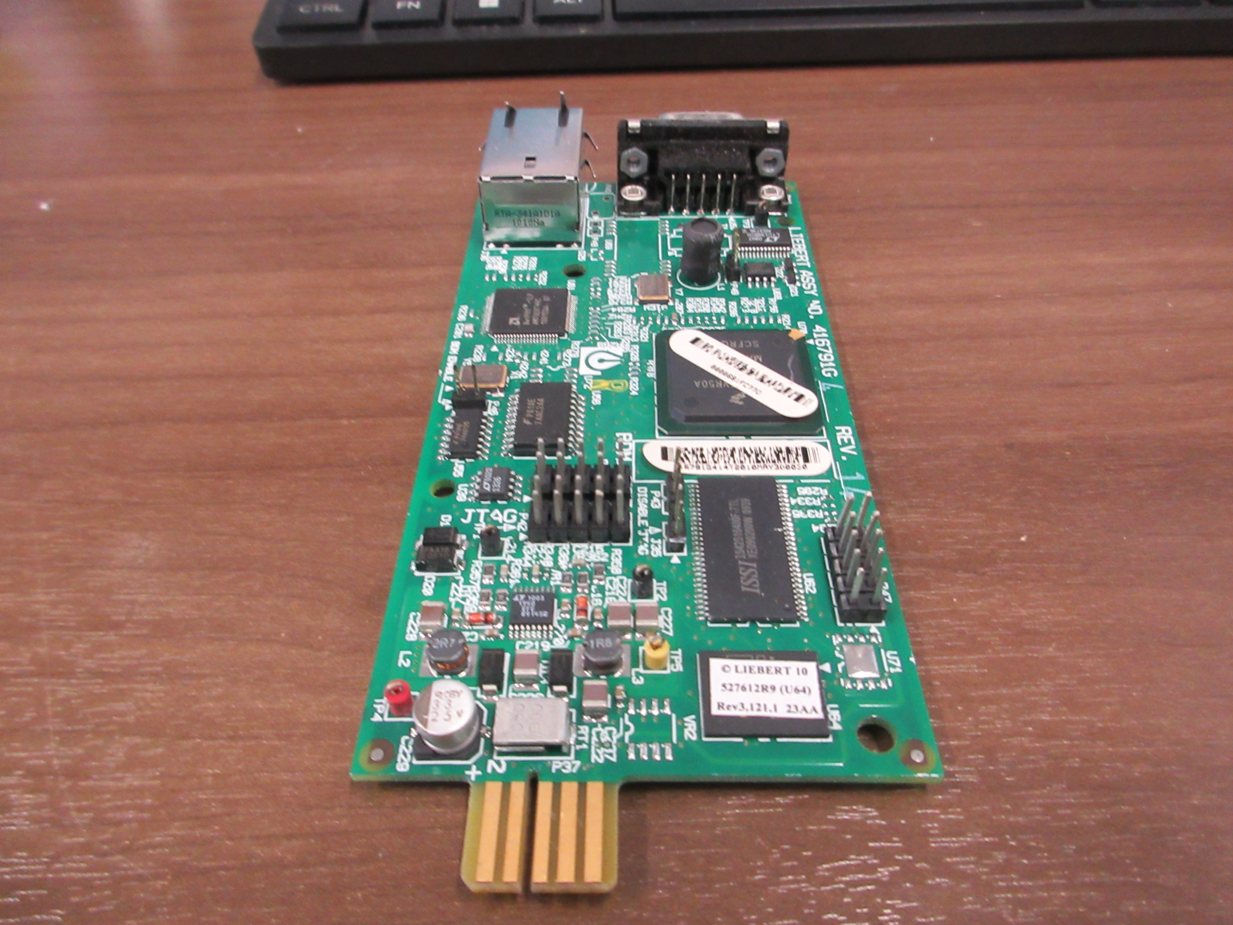 Liebert Intellislot Web 485 Management Card 416791G4 Rev. 14 Used