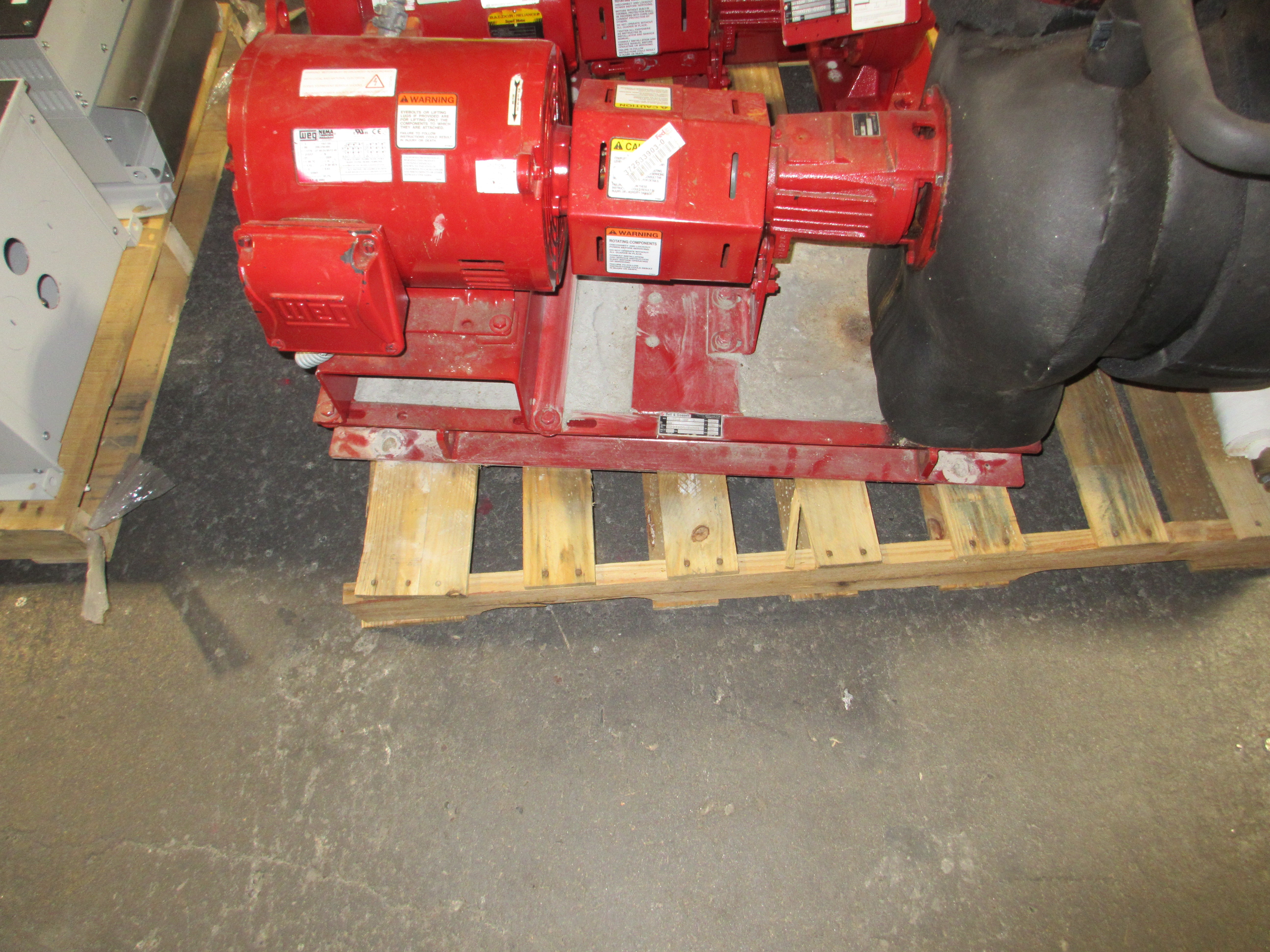 Bell & Gossett Pump e-1510 SSF 7 5A 10HP 1800 RPM 36 FT Head 720 GAM Used