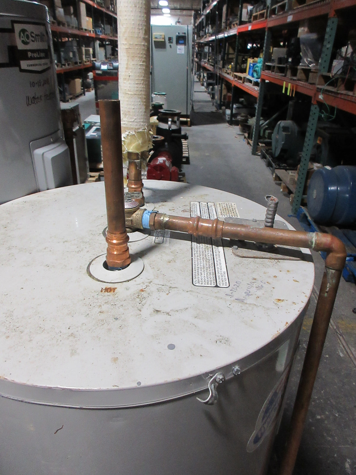 Bradford White Electric Tank Water Heater RE250S56-1NCWW 208/240V 1Ph Used