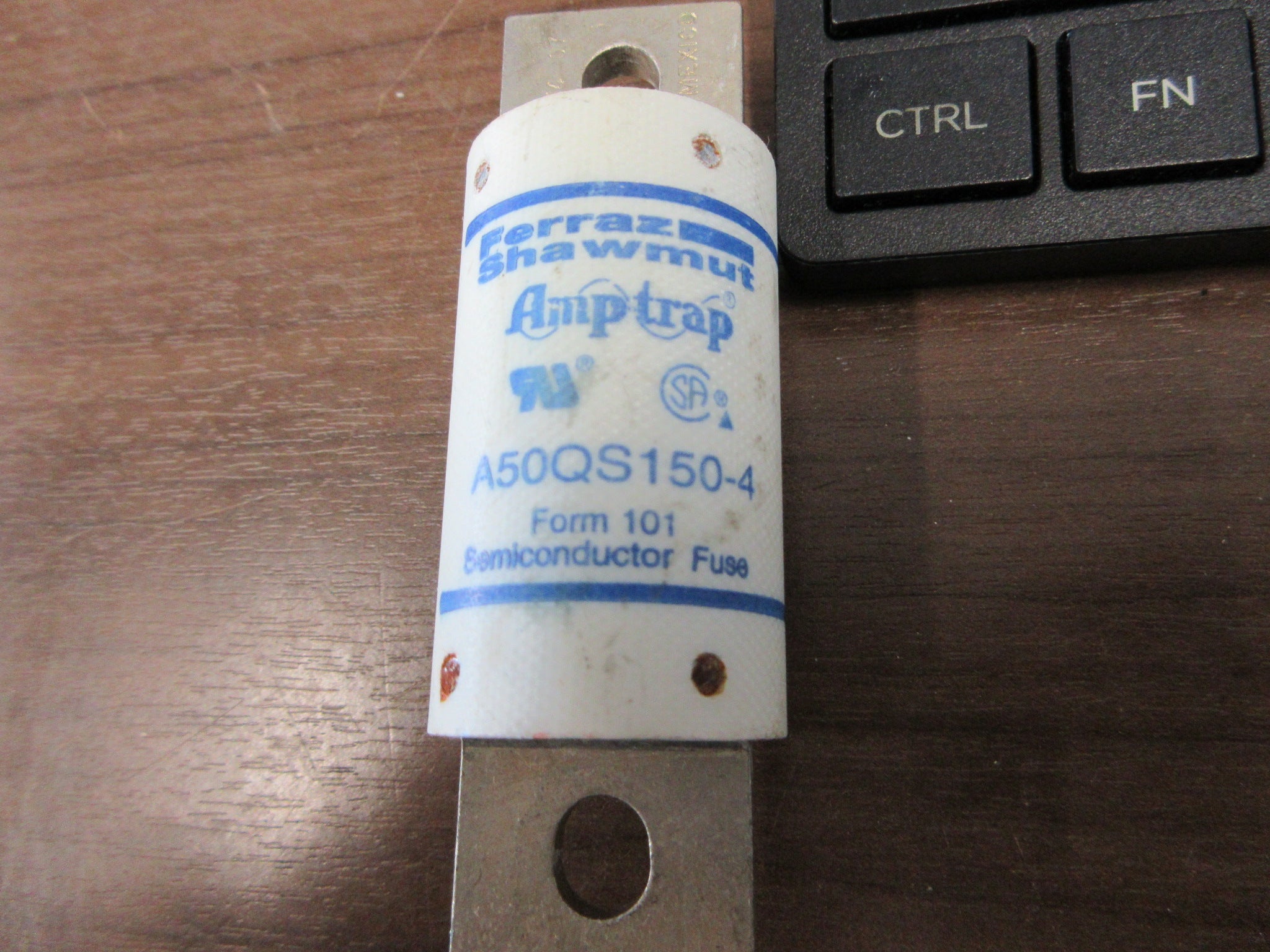 Ferraz Shawmut Amp-Trap Fuse A50QS150-4 1 50A 500V Used
