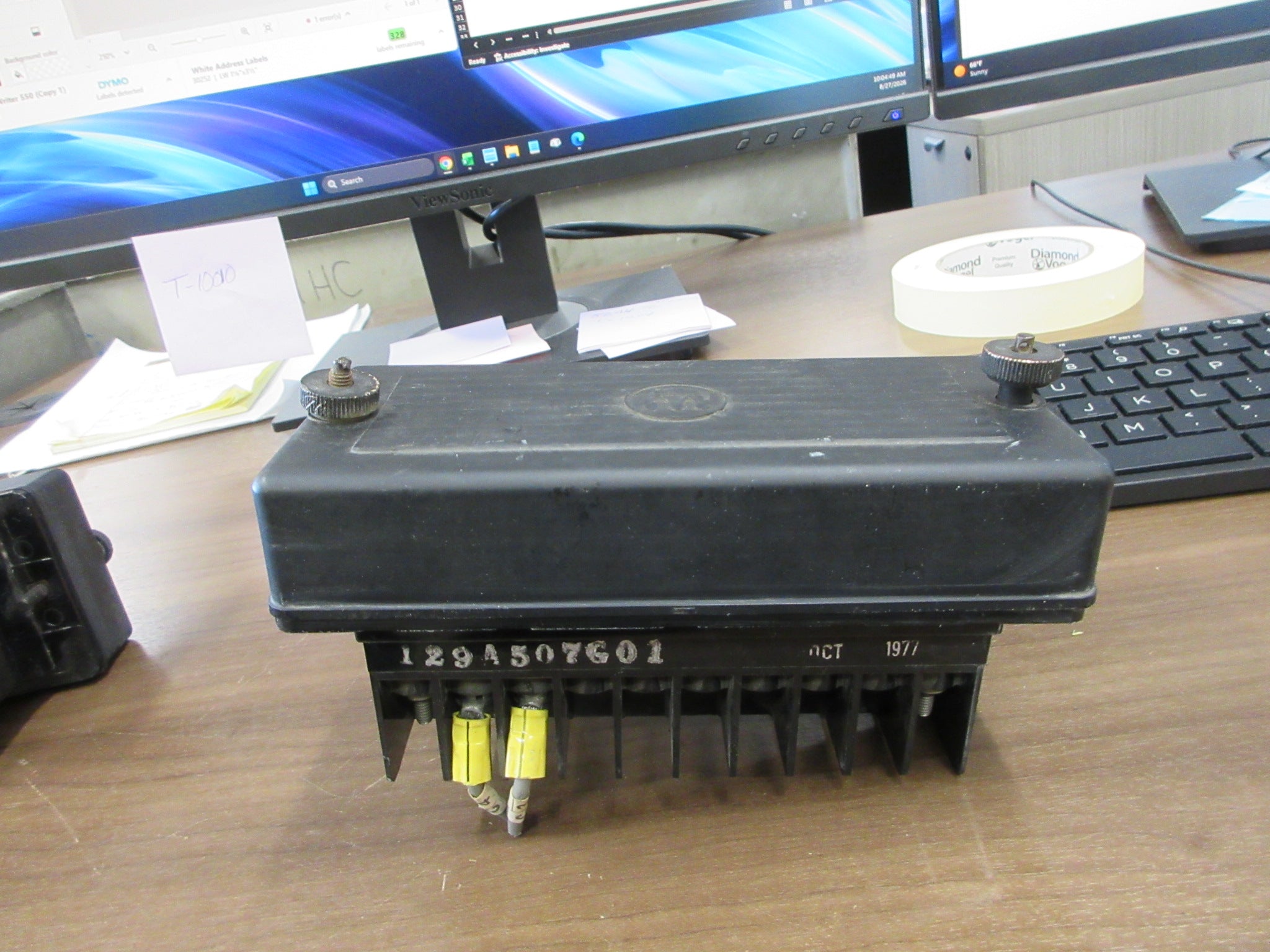 ABB Test Switch 129A507G01 Used