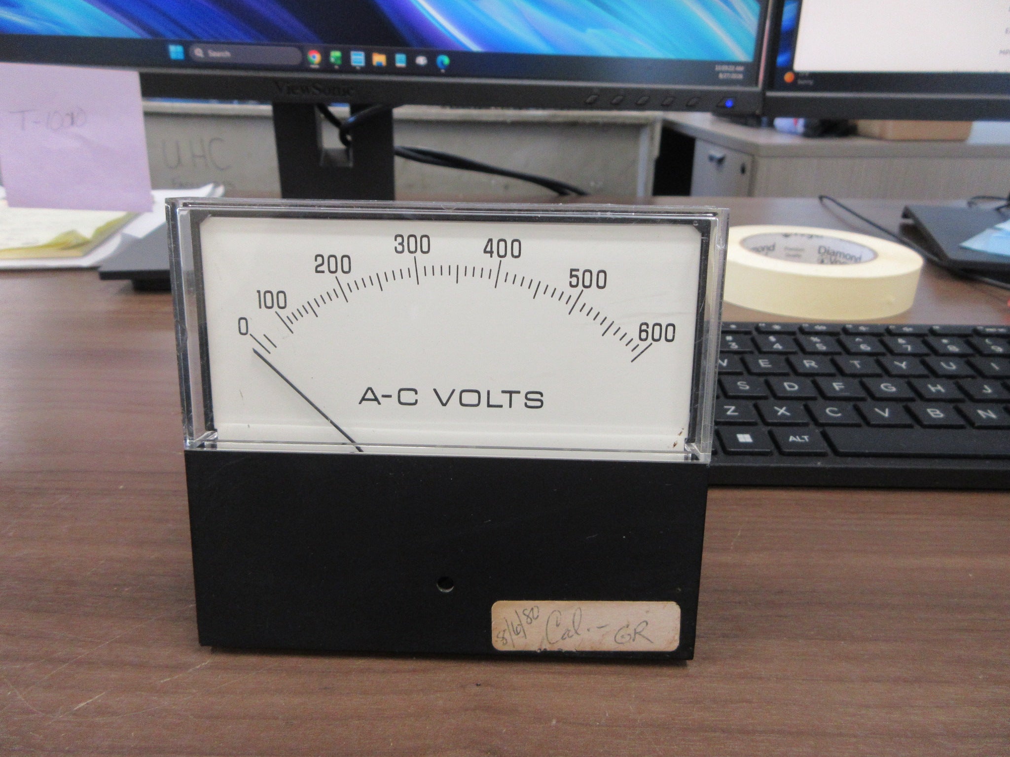 Crompton AC Volt Maker 50-25444PZPZ1 Range : 0-600V Used