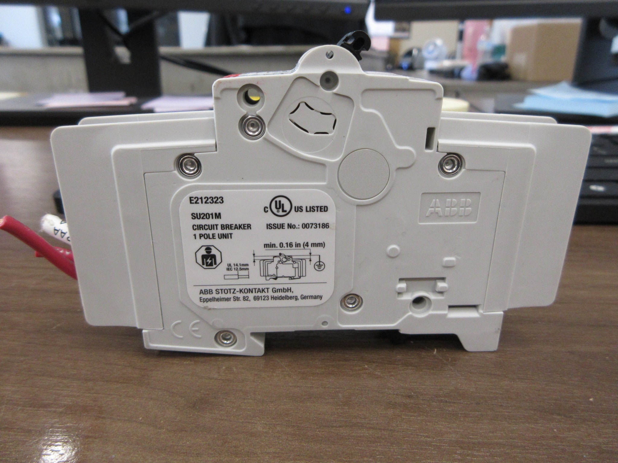 ABB Circuit Breaker SU 201M K20A 20A 277V 1P * Lot of 2 * Used