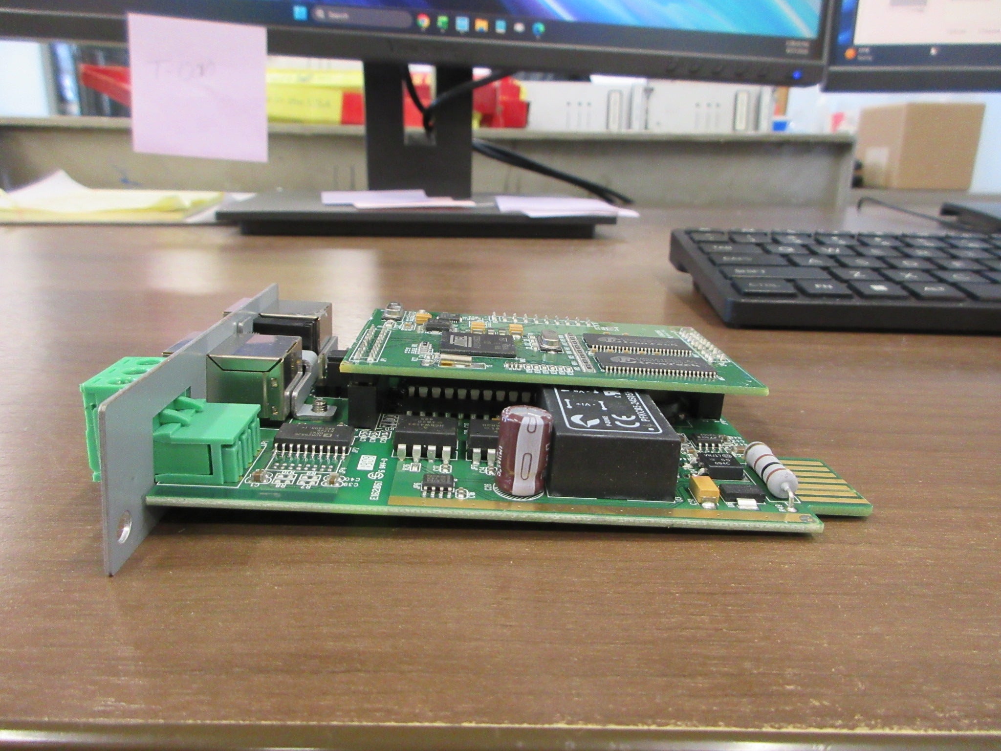 GE SNMP/Web Plug-in Adapter 1024921 Ver. A 3Ph Used
