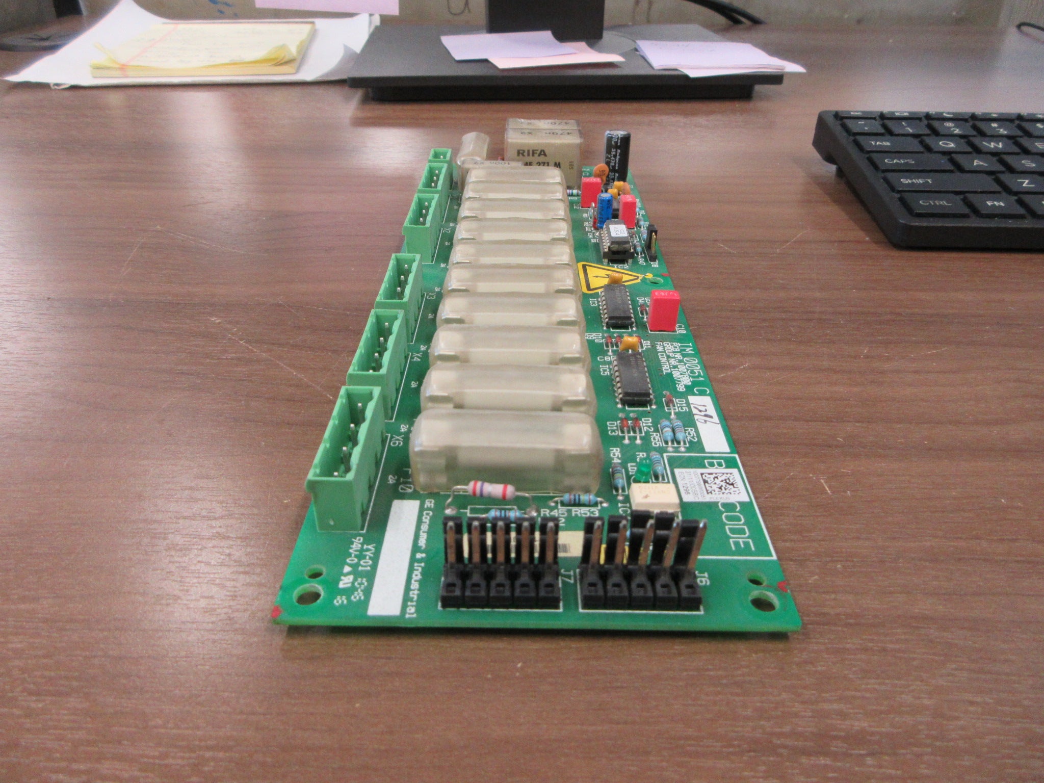GE IM 0051 C Fan Control Board 1007800 Used