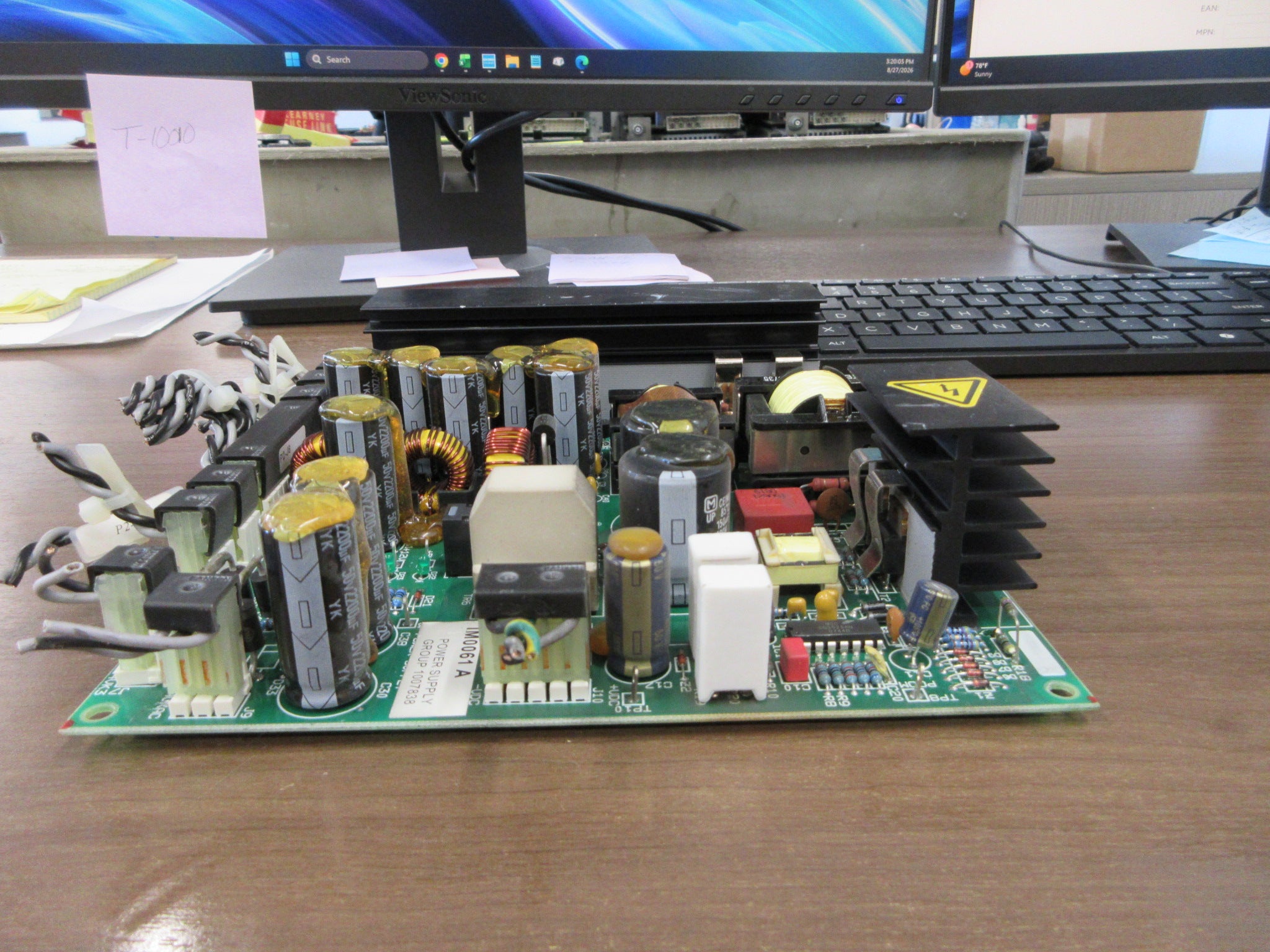 GE IM0061 A Power Supply Board 1007838 Used
