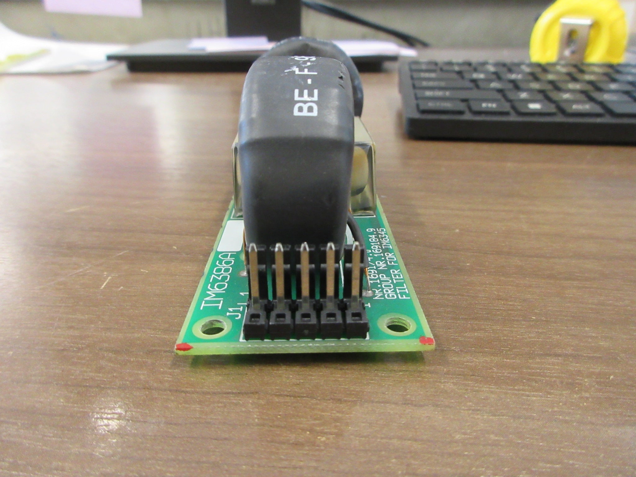GE IM6386A Filter Board 169184.9 Used