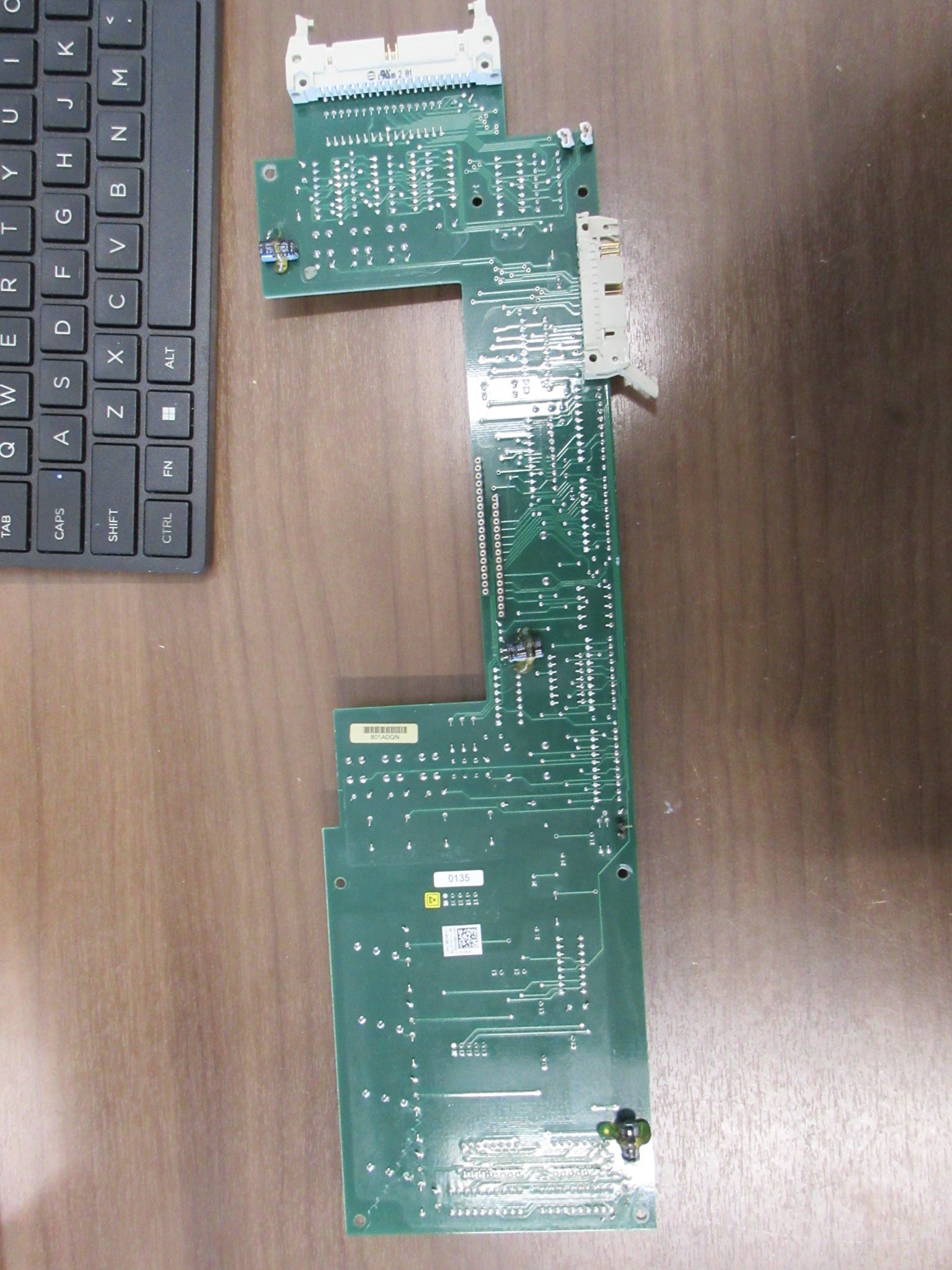 GE IM 0017 B Front Panel Board 340 143.7 * Broken connector * Used
