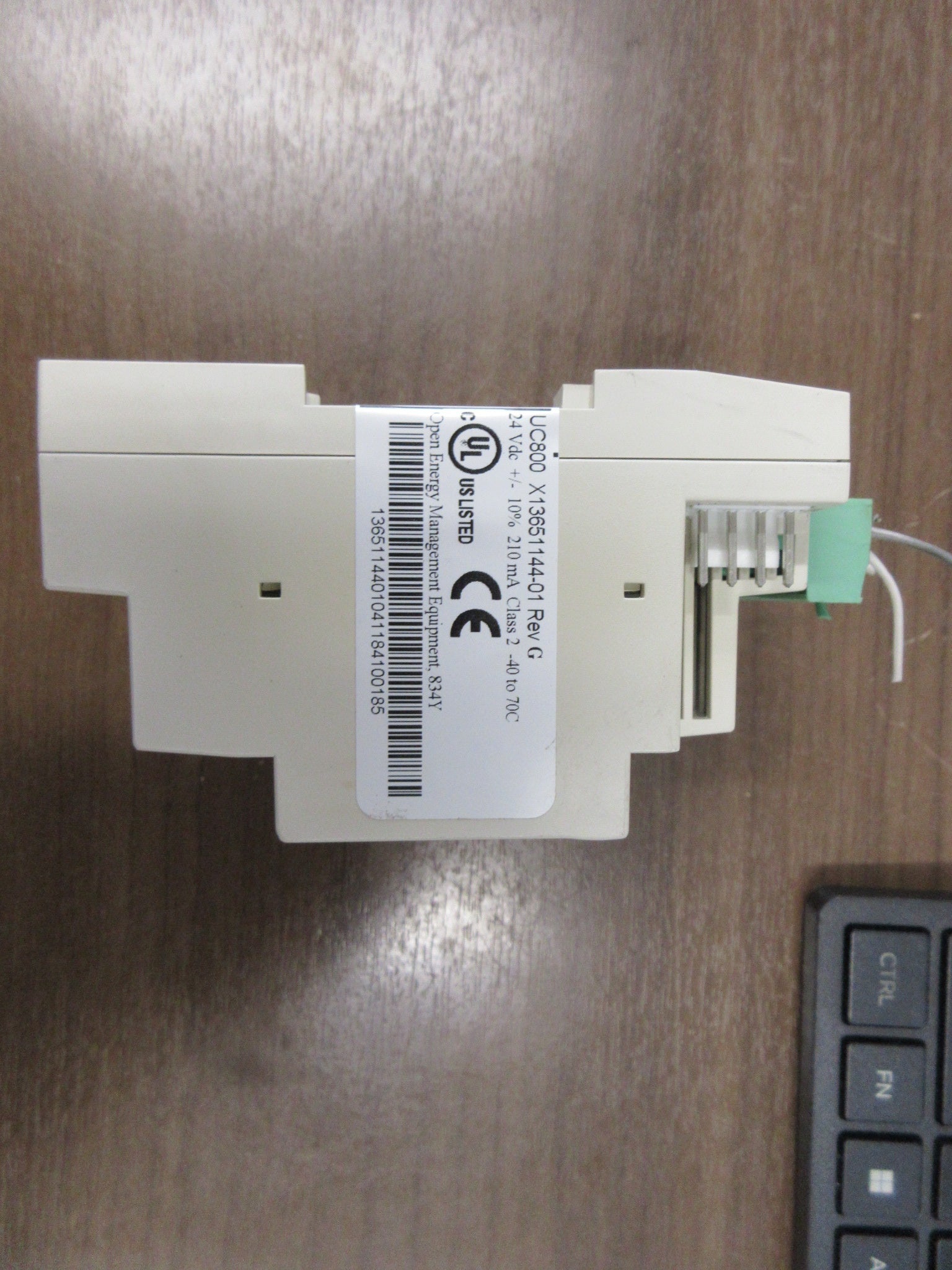 Trane UC800 Chiller Control Module X13651144-01 Rev. G 24VDC 210 mA Used