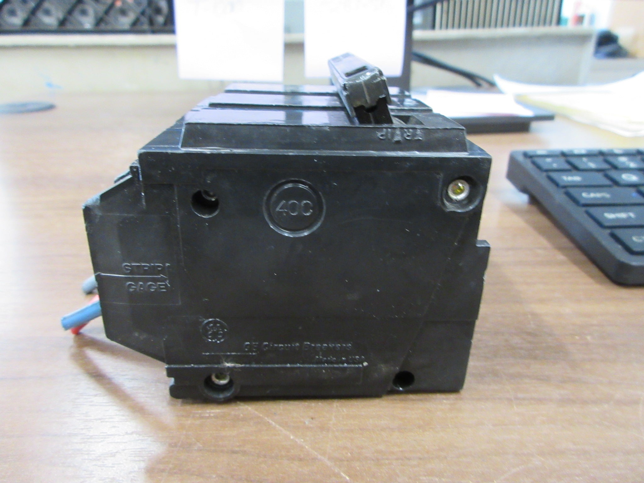 GE Clip-On Circuit Breaker THQL32030 30A 240V 3P Used