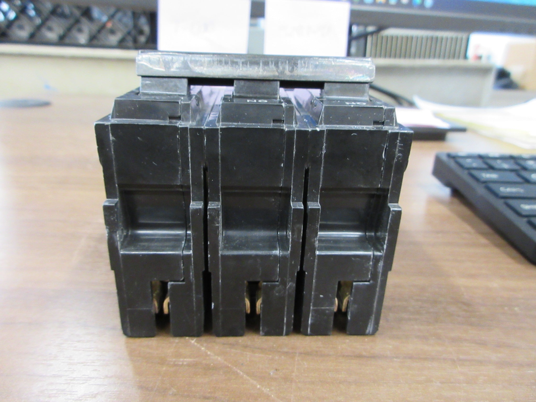 GE Clip-On Circuit Breaker THQL32030 30A 240V 3P Used